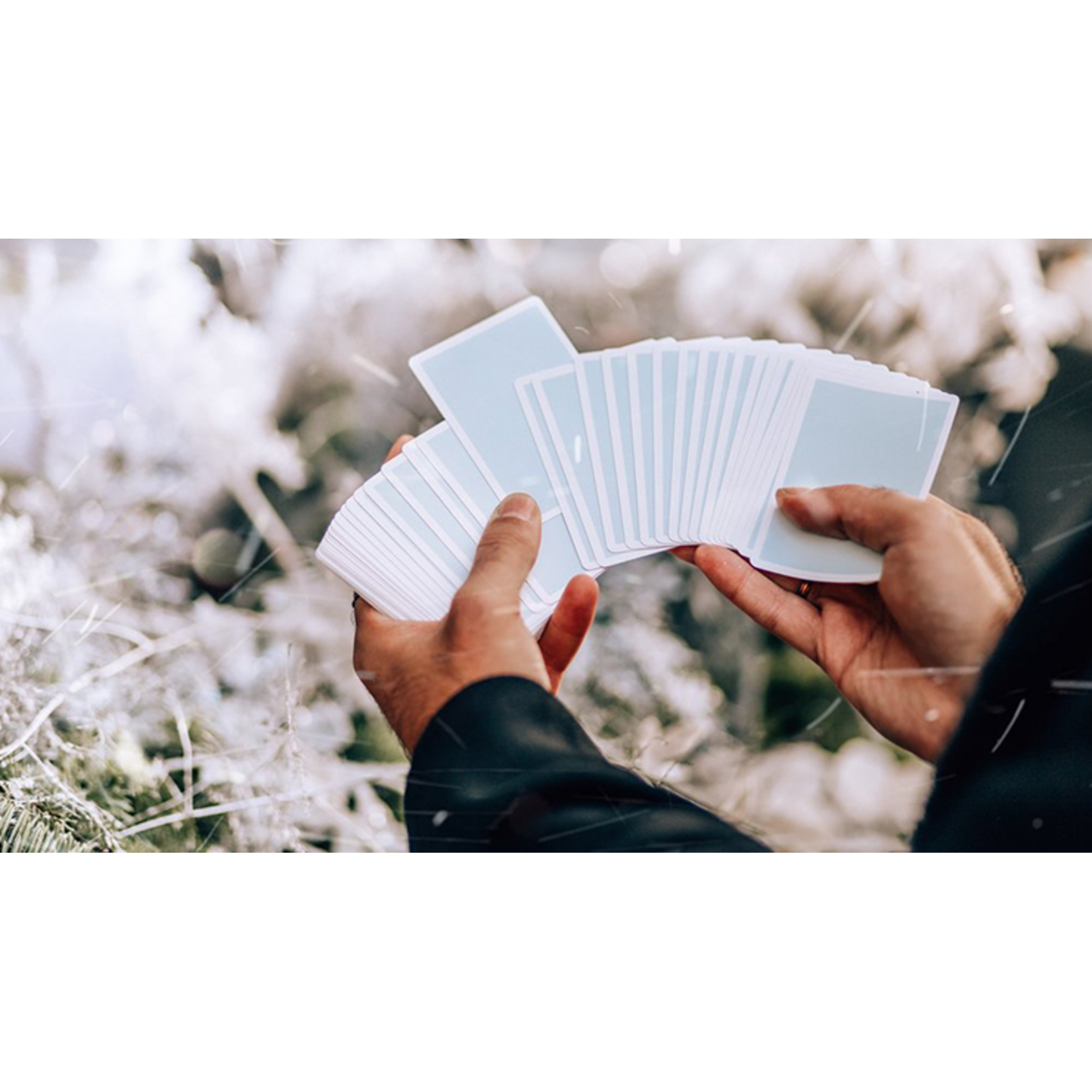 Winter NOC Glacier Ice Blue Playing Cards