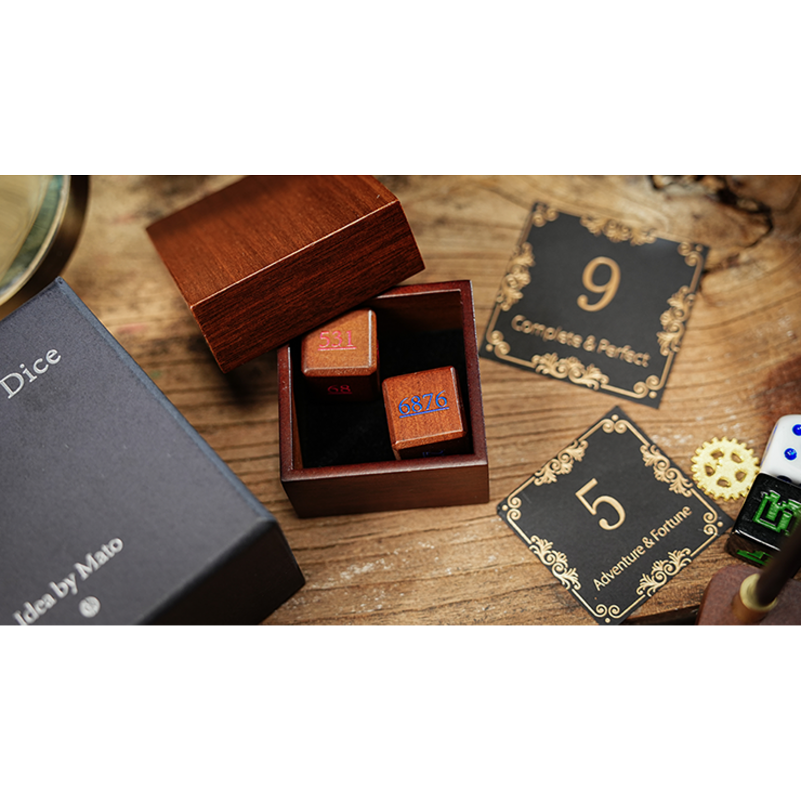 TCC Numerology Dice by Mato and TCC Magic