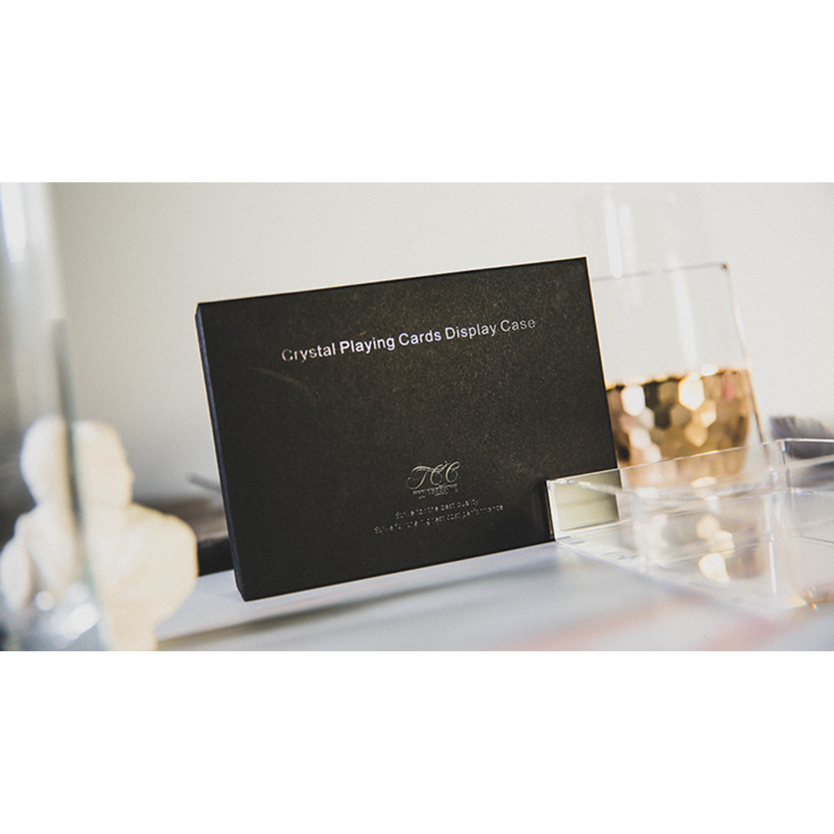 TCC Crystal Playing Card Display Case by TCC