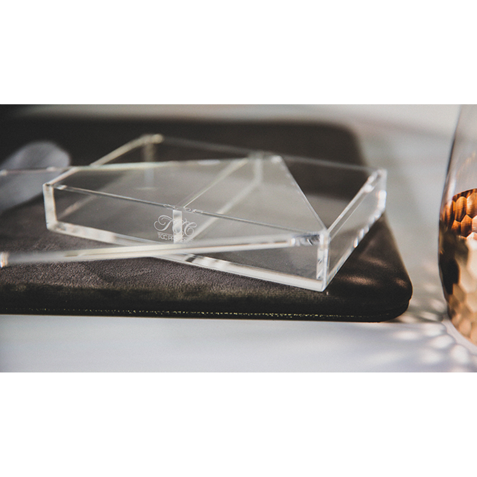 TCC Crystal Playing Card Display Case by TCC