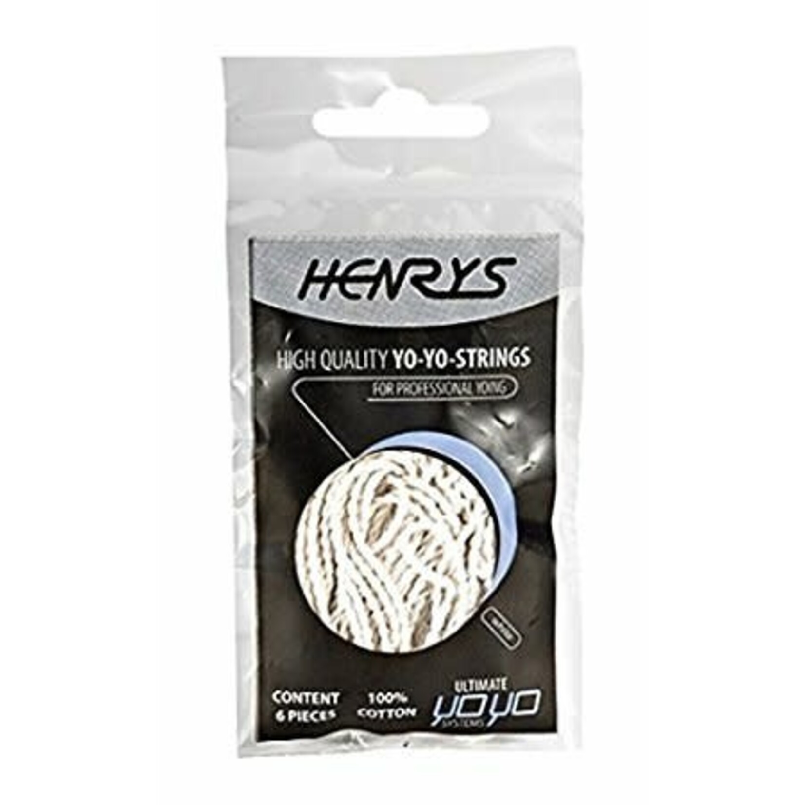 Henry's Henrys yo-yo touwtjes 6 stuks