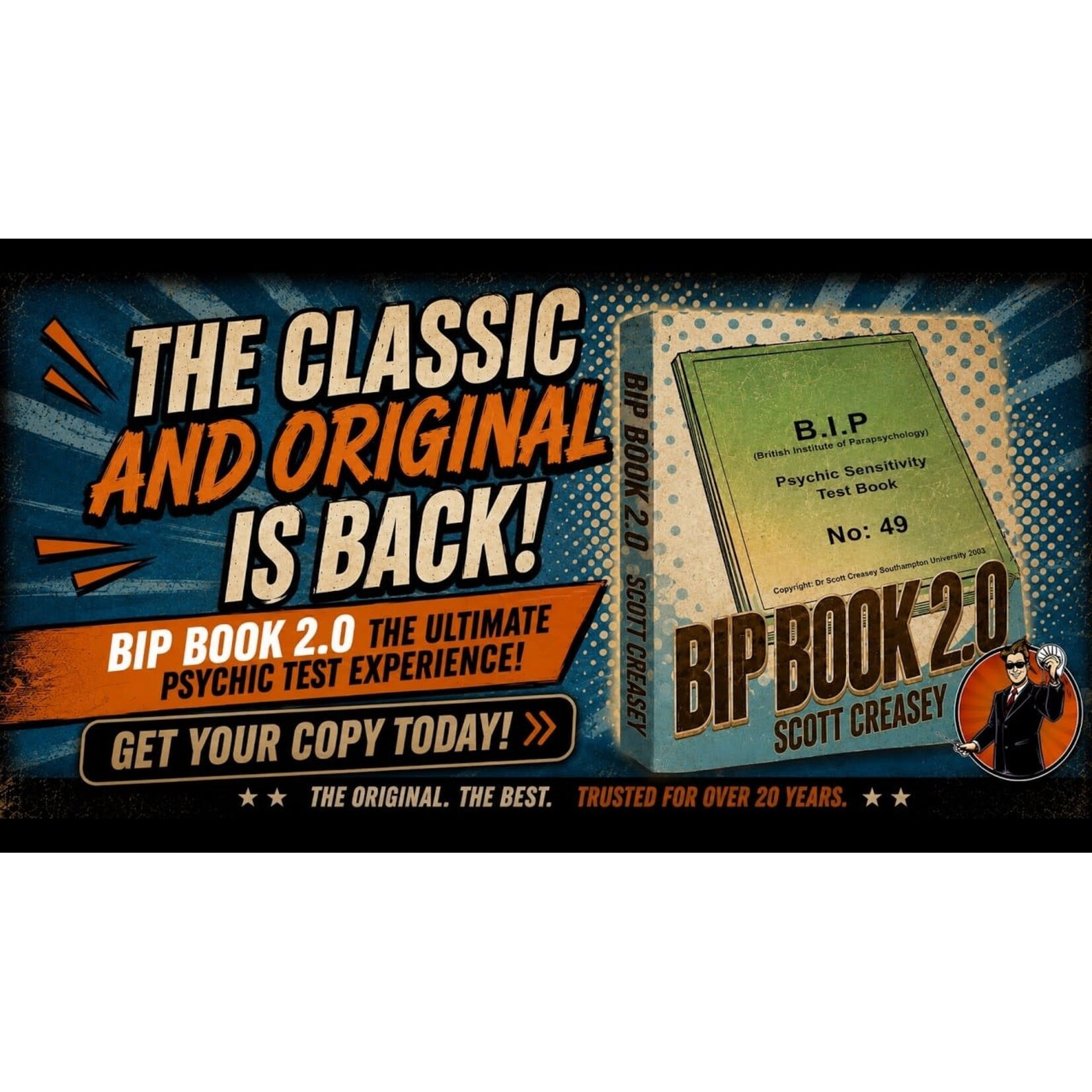 Alakazam UK Bip Book 2.0 by Scott Creasey