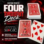Alakazam UK Custom Printed Four Thought Deck by Craig Petty