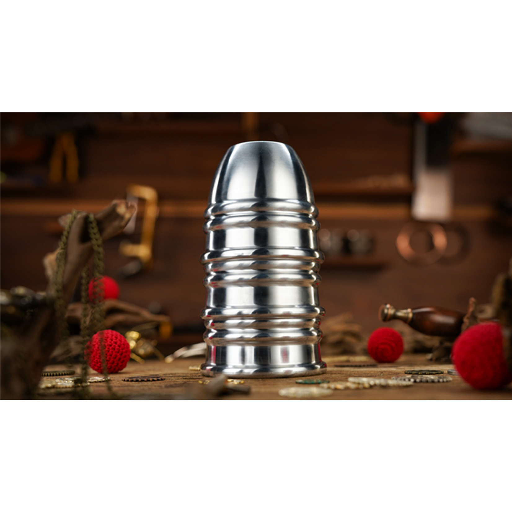 Aluminum Alloy Cups and Balls Set by TCC Magic