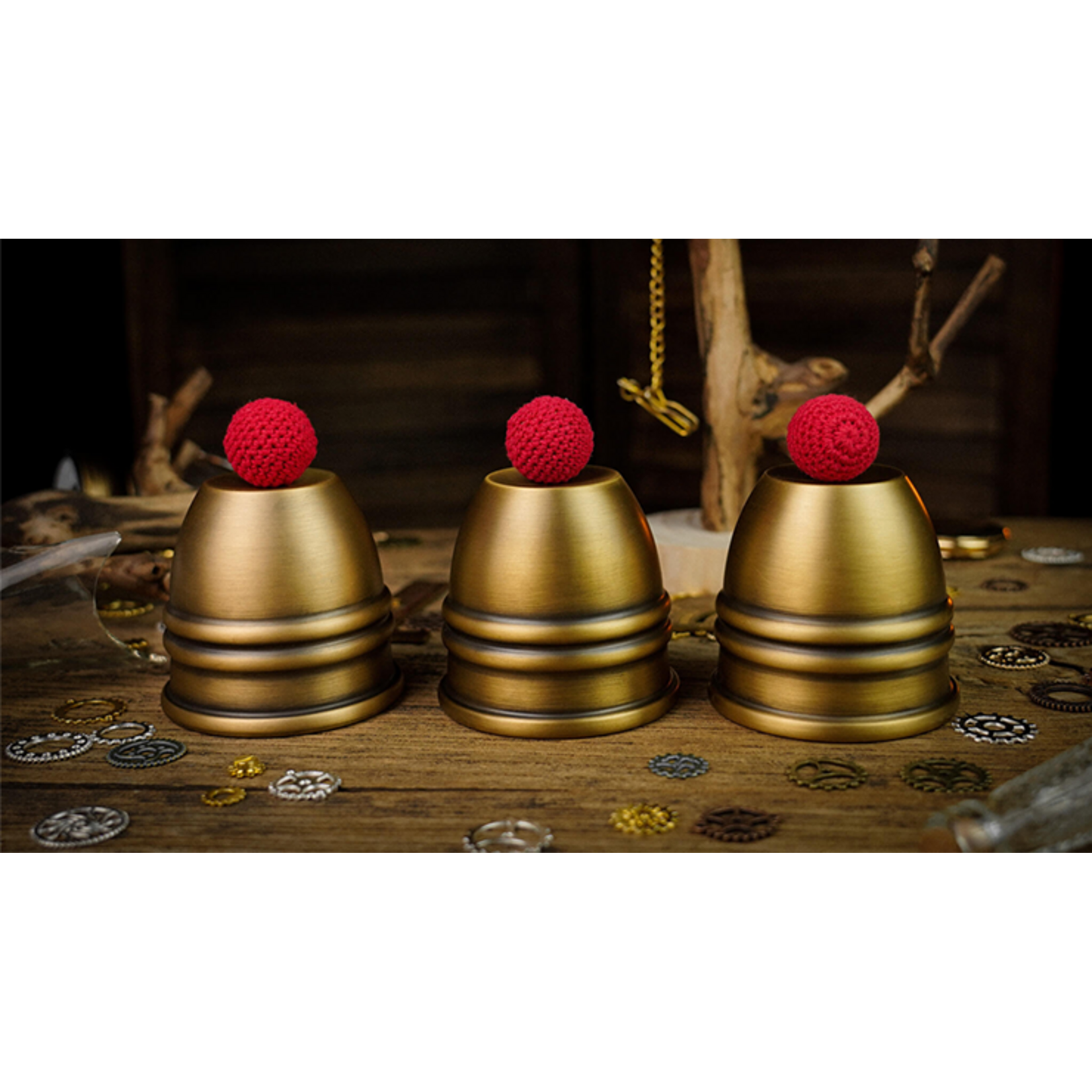 TCC Artistic Combo Cups and Balls (Brass) by TCC
