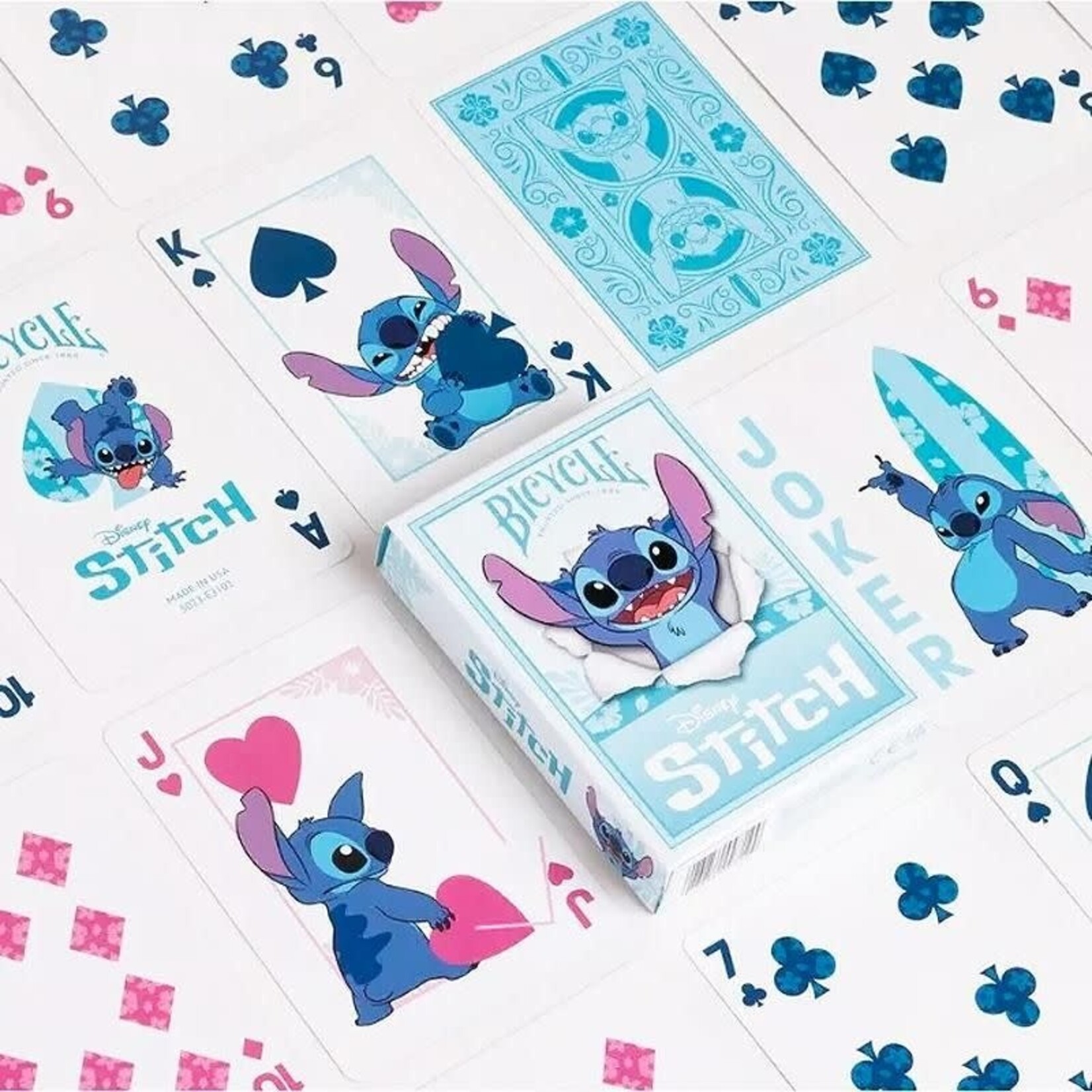 Bicycle Bicycle Disney Stitch Speelkaarten