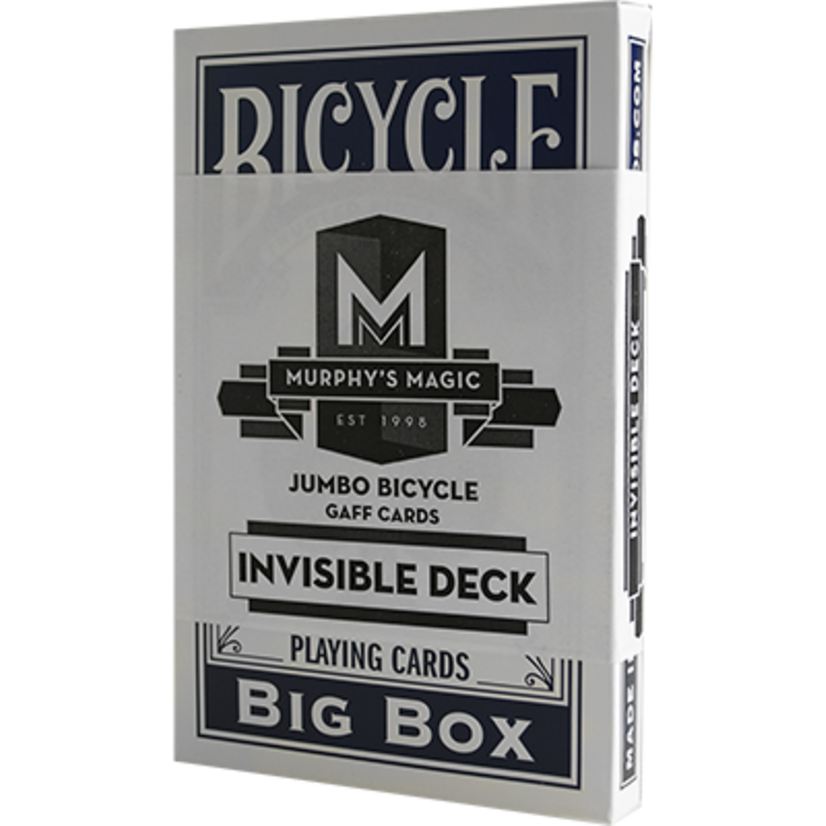 Bicycle Bicycle Invisible Jumbo Deck