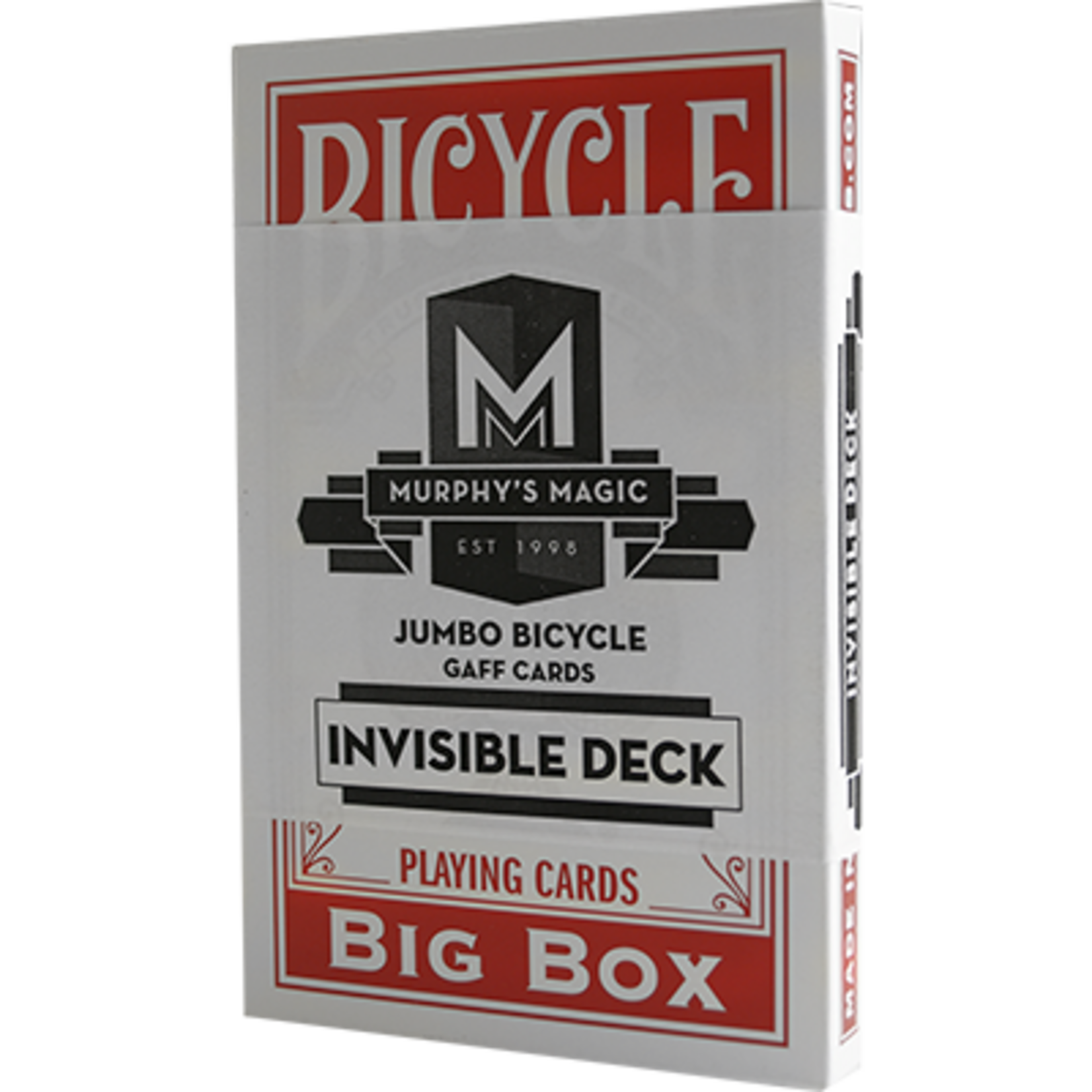 Bicycle Bicycle Invisible Jumbo Deck