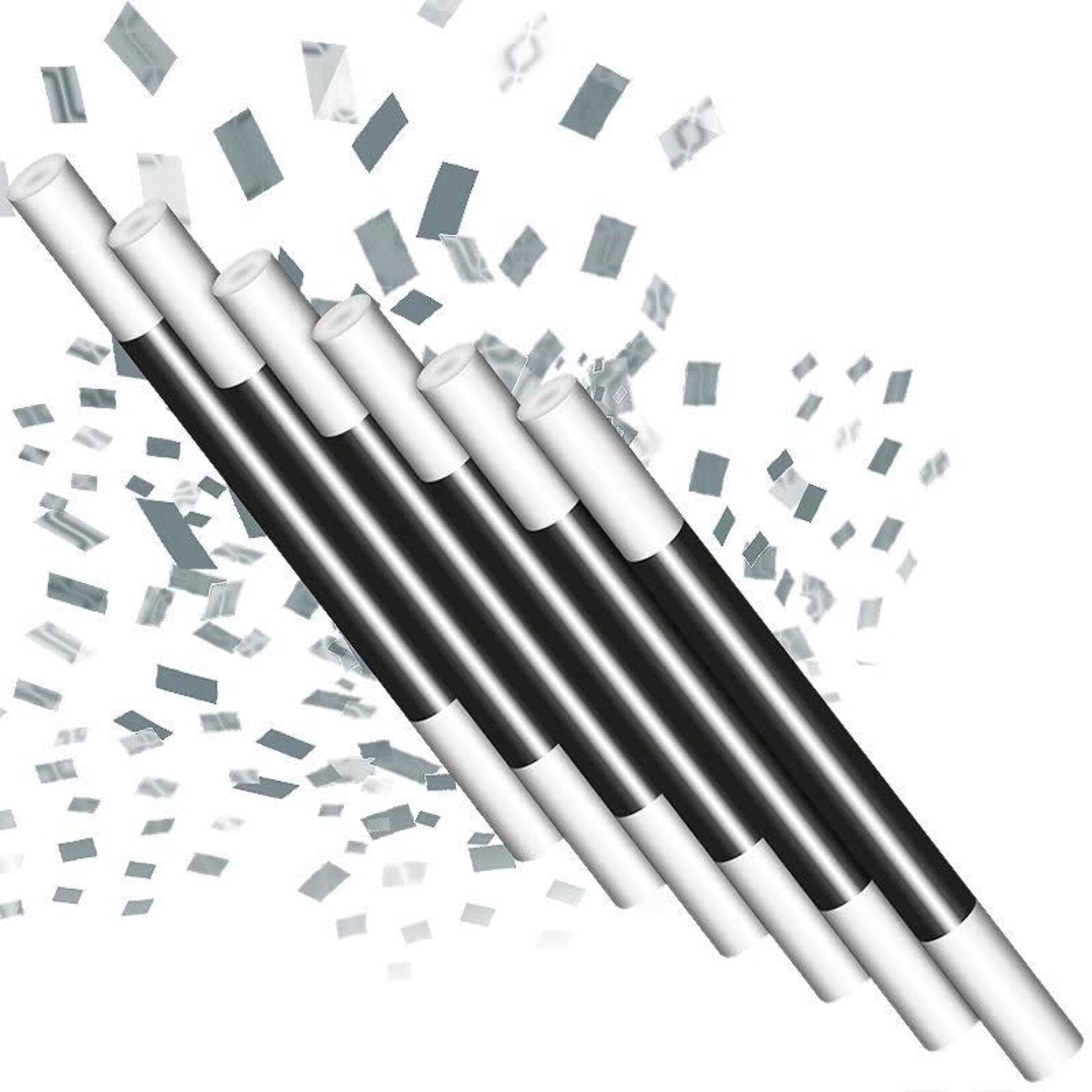 Climax Wand Silver Confetti