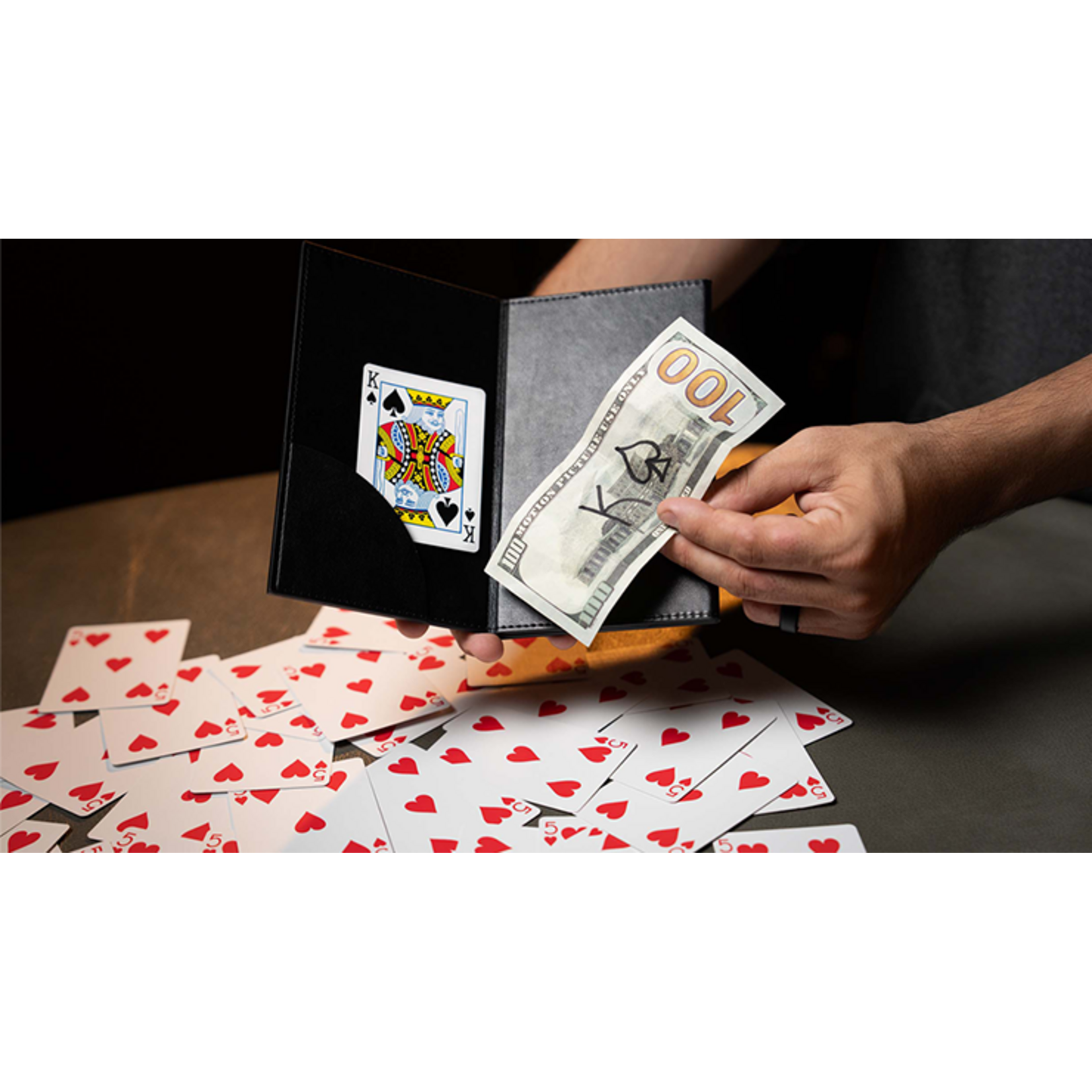 XL Z Fold Wallet (Magnetic Locking) by Murphy's Magic