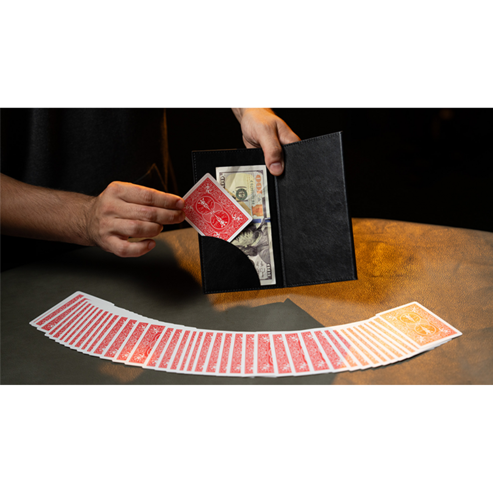 XL Z Fold Wallet (Magnetic Locking) by Murphy's Magic