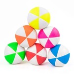 Juggle Dream Jongleerballen UV Pro 6 panel star 130 gr p/st Wit - Kleur