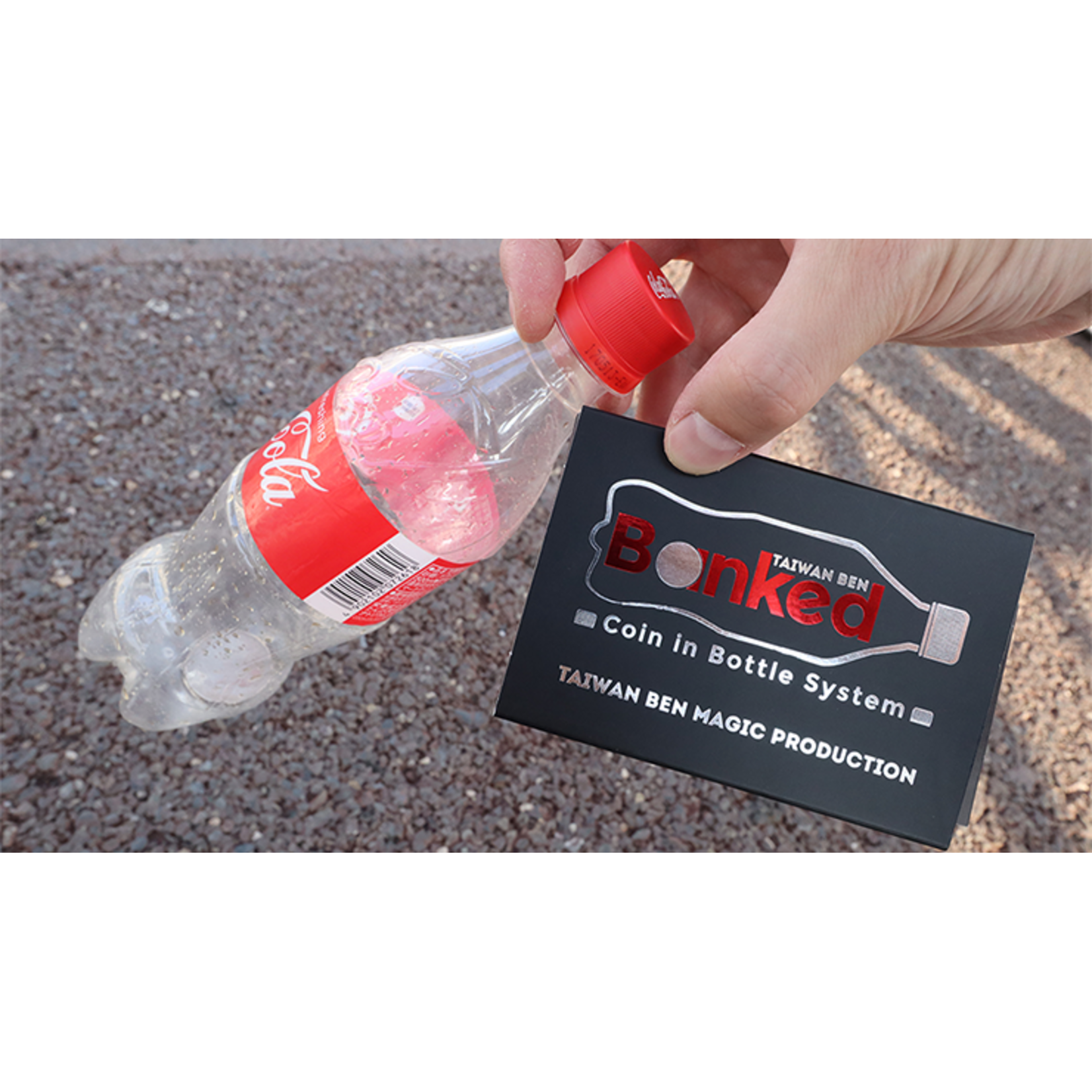 Banked - Red, Coca-Cola (Gimmicks and Online Instructions) by Taiwan Ben - Trick