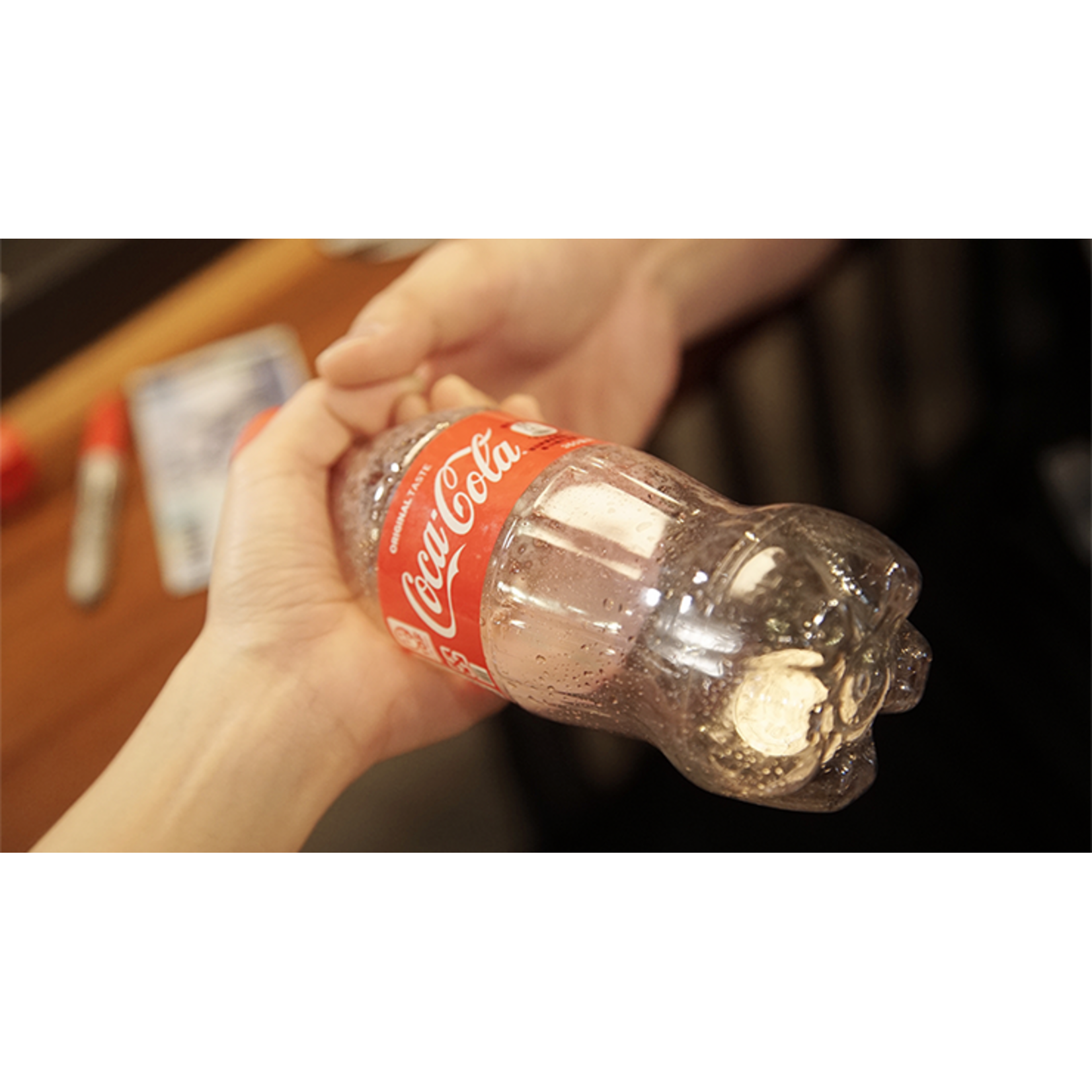 Banked - Red, Coca-Cola (Gimmicks and Online Instructions) by Taiwan Ben - Trick