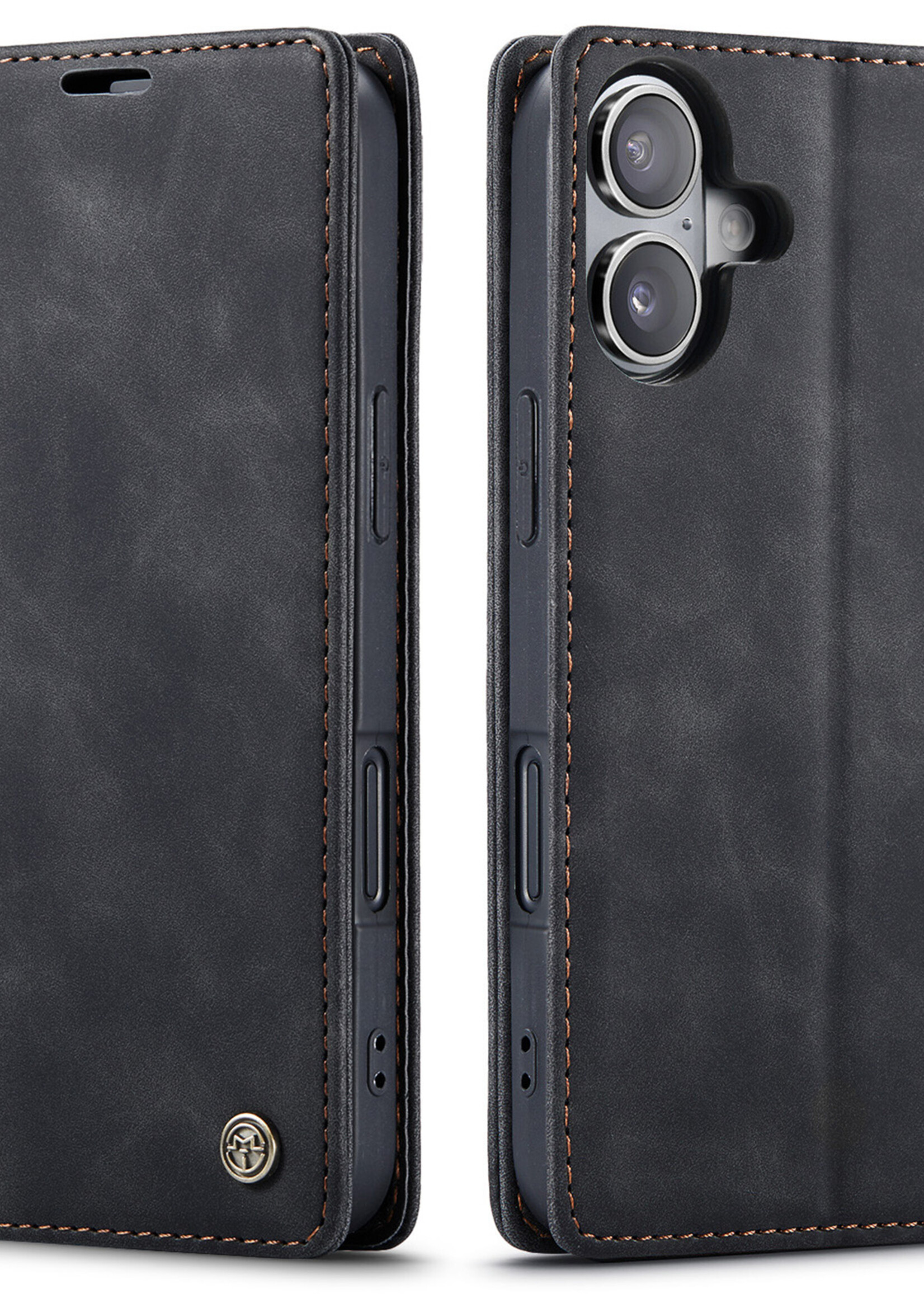 Apple Coque dépliante Apple iPhone 16 Noir