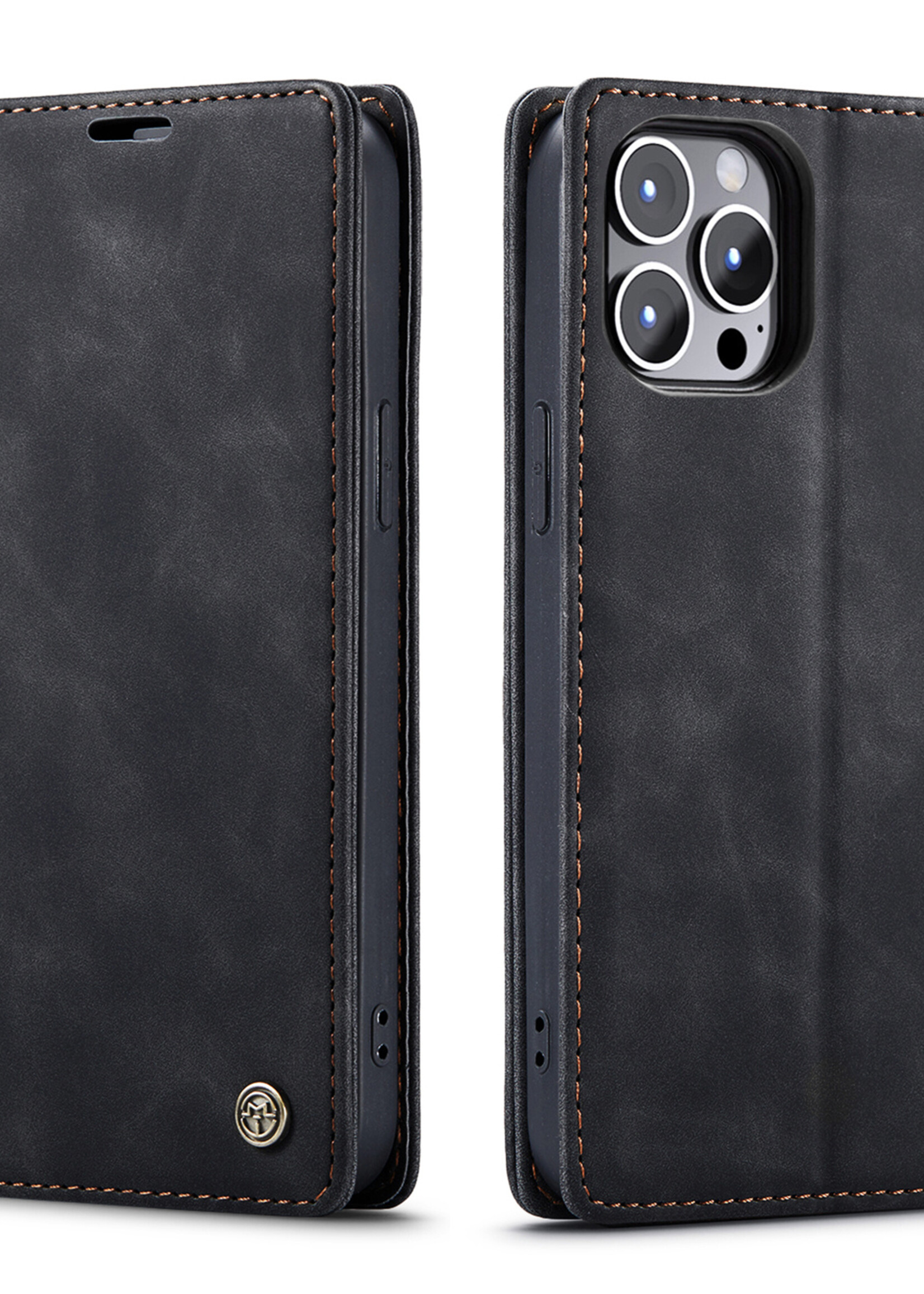 Apple Coque dépliante Apple iPhone 15 Pro Noir