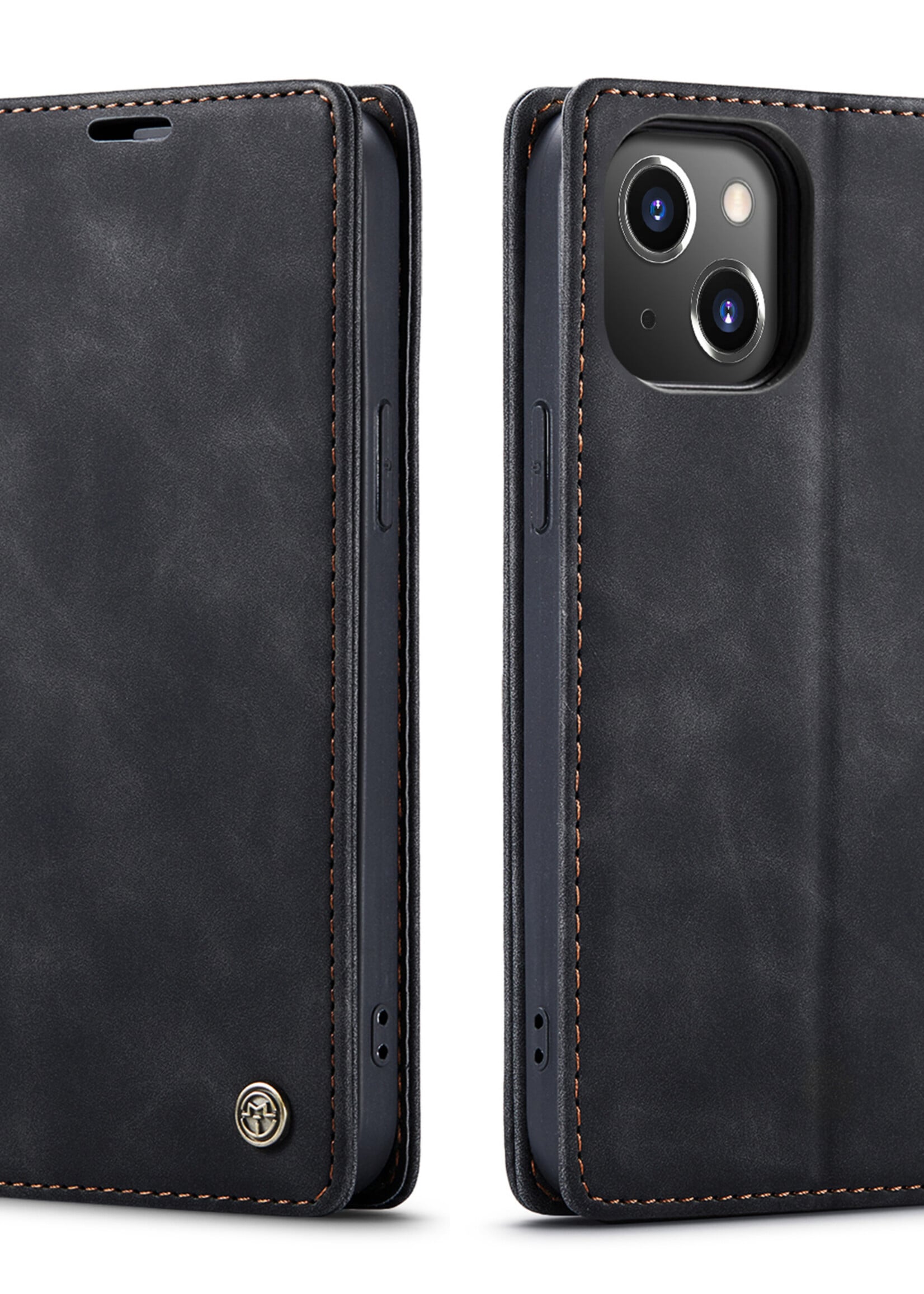Apple Coque dépliante Apple iPhone 15 Plus Noir