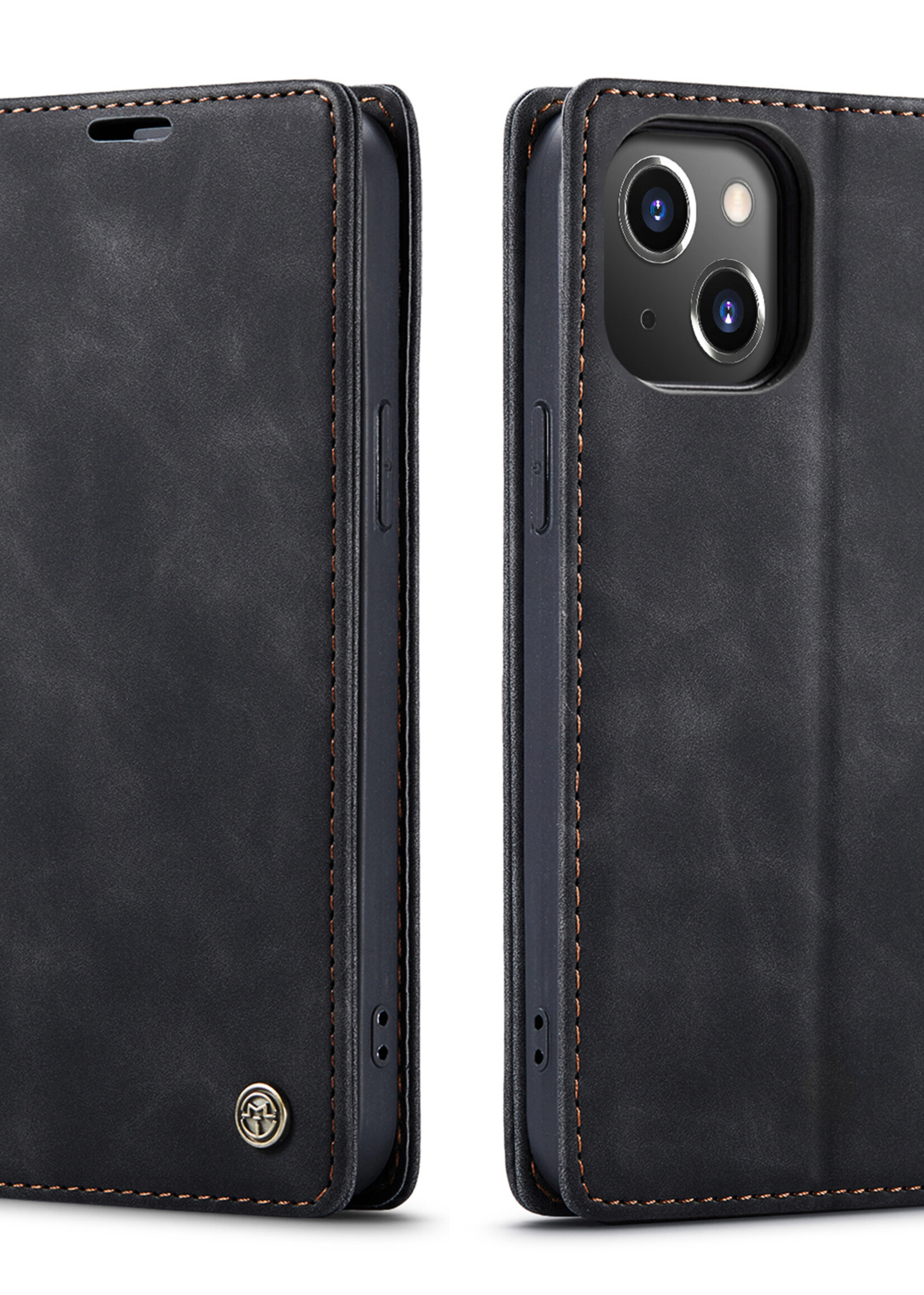 Apple Coque dépliante Apple iPhone 15 Noir
