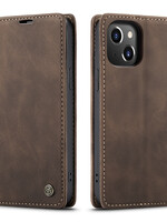 Apple Coque dépliante Apple iPhone 15 Marron