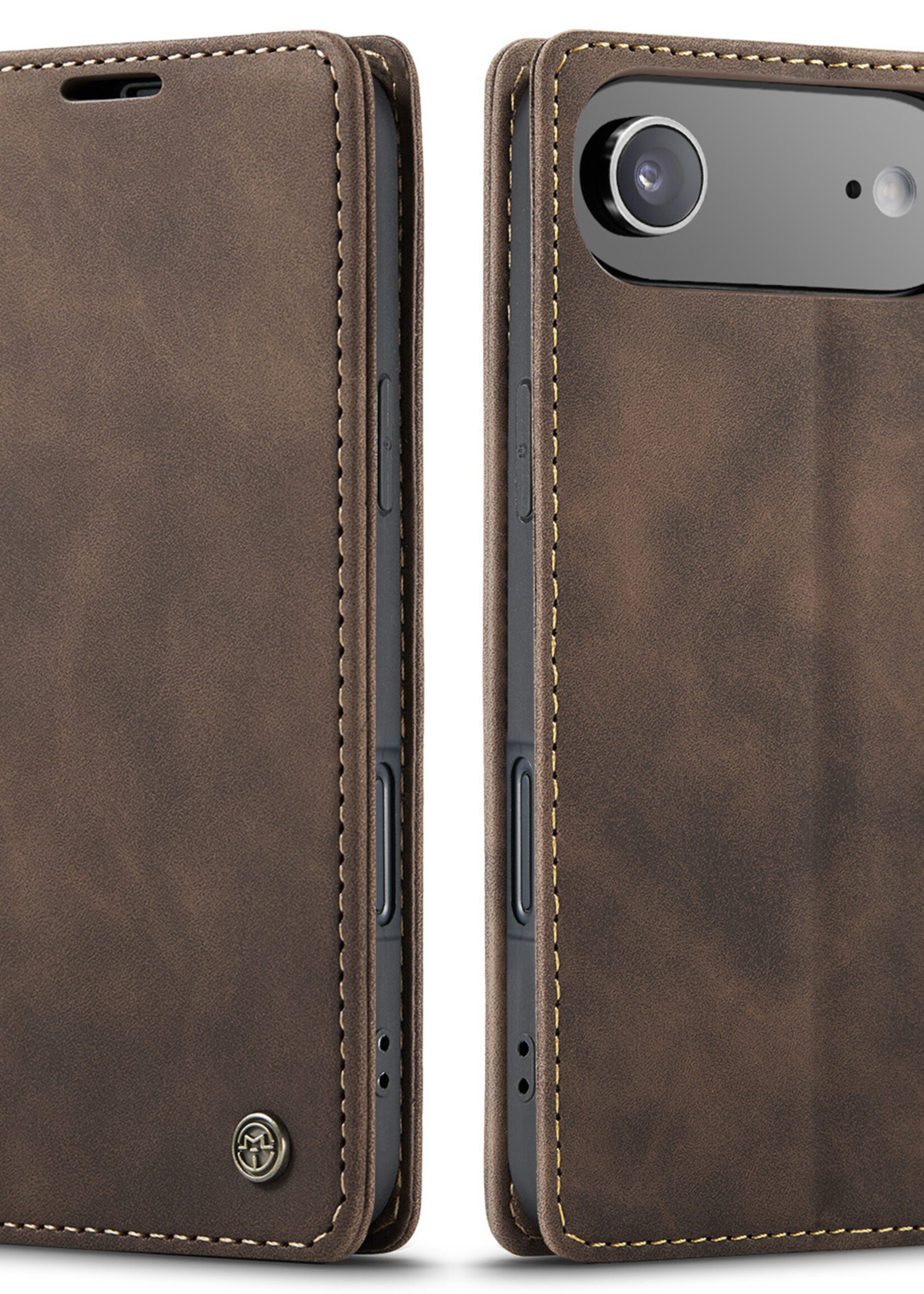 Apple Coque dépliante Apple iPhone 17 Air Marron