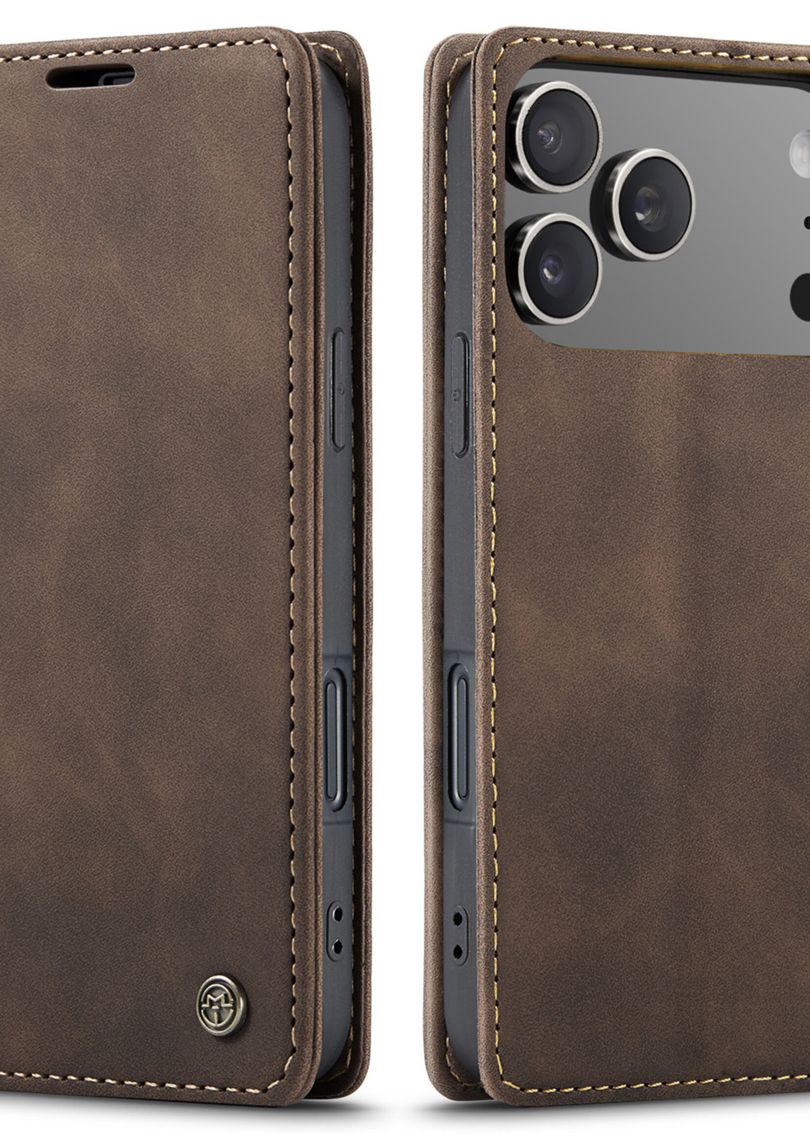 Apple Coque dépliante Apple iPhone 17 Pro Max / 18 Pro Max Marron