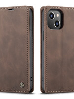 Apple Coque dépliante Apple iPhone 13 Marron