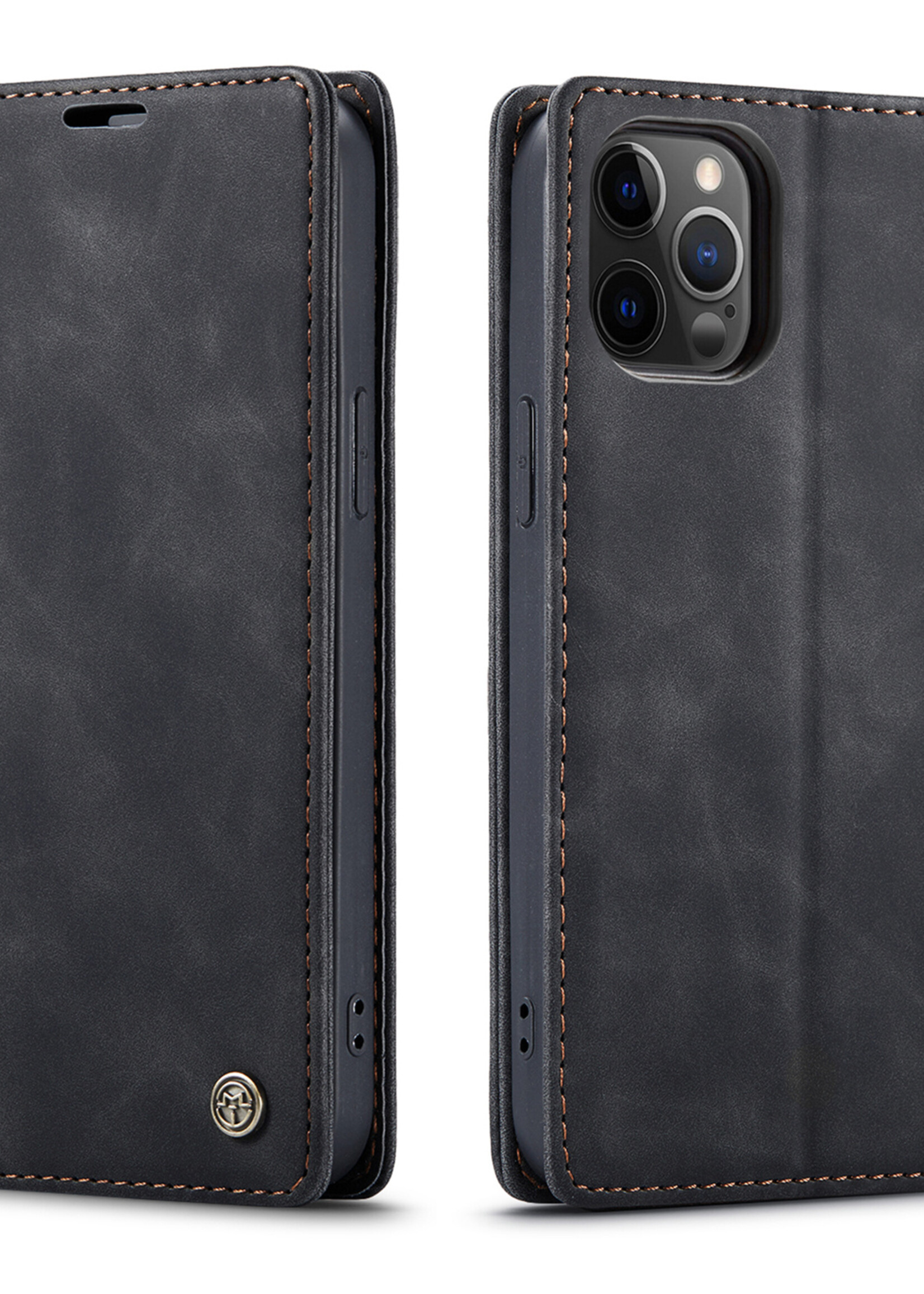 Apple Coque dépliante Apple iPhone 12/12 Pro Noir