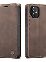 Apple Coque dépliante Apple iPhone 12 Mini Marron
