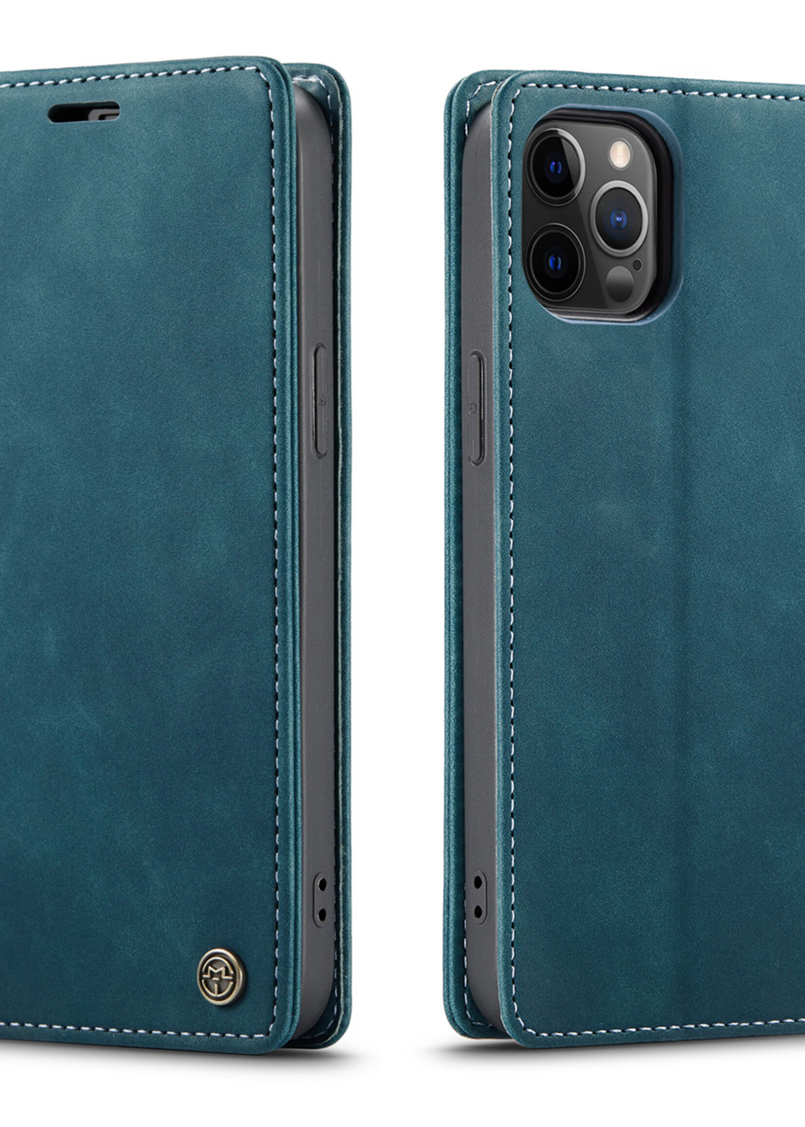 Apple Coque dépliante Apple iPhone 12 Mini Bleu foncé