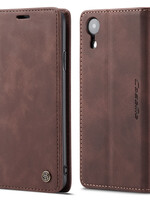 Apple Coque dépliante Apple iPhone XR Marron