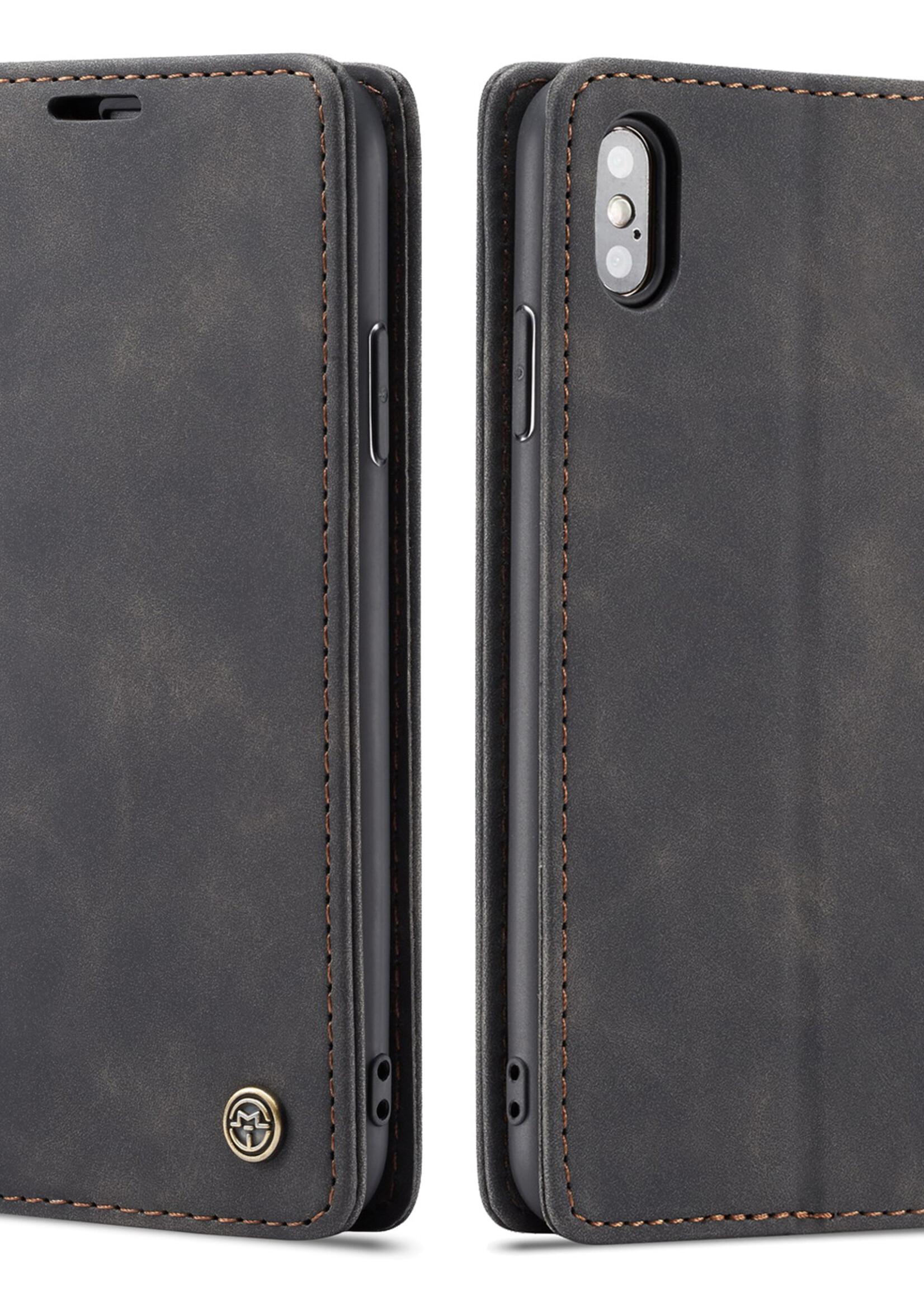 Apple Coque dépliante Apple iPhone X/XS Noir