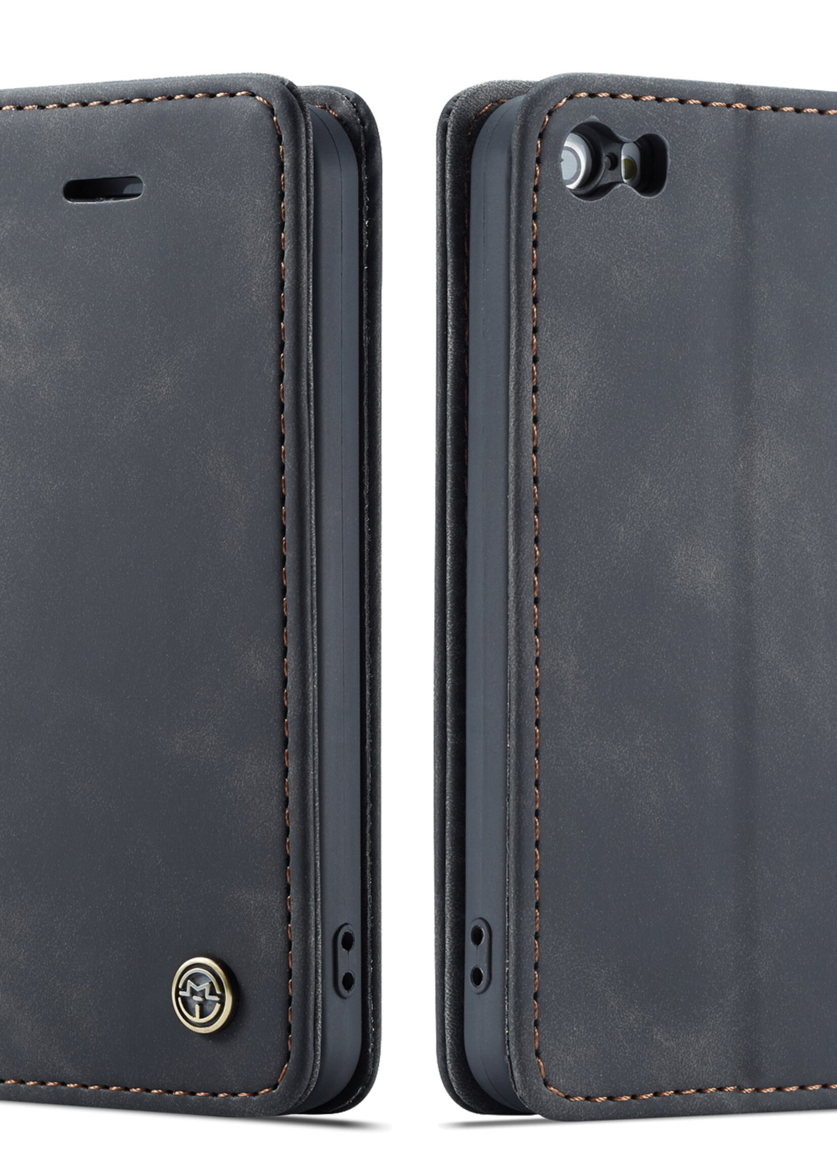Apple Coque dépliante Apple iPhone 5 / 5S / SE 1 ère génération Noir