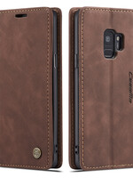 Samsung Coque dépliante Samsung Galaxy S9 Marron
