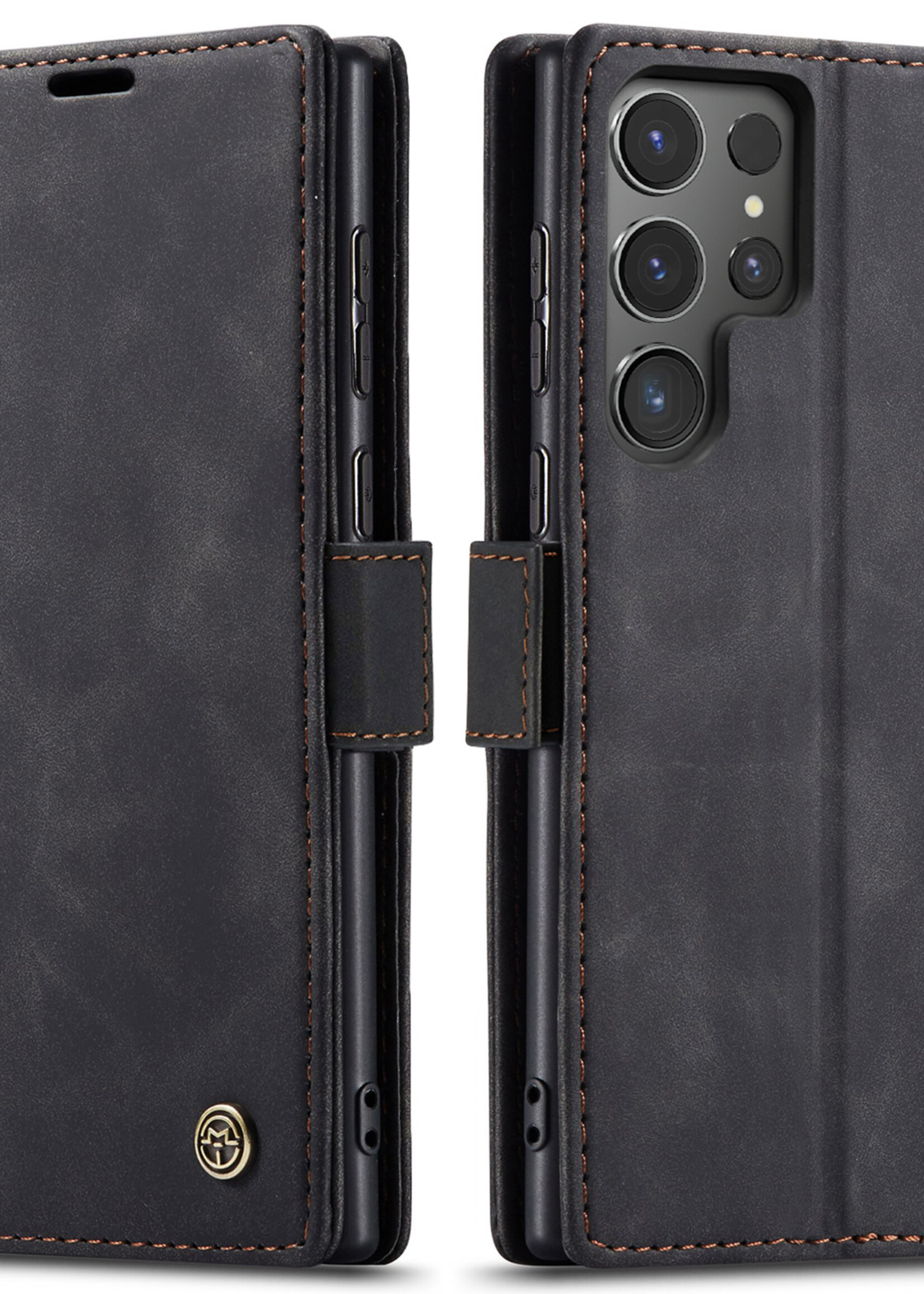 Samsung Coque dépliante Samsung Galaxy S24 Ultra Noir
