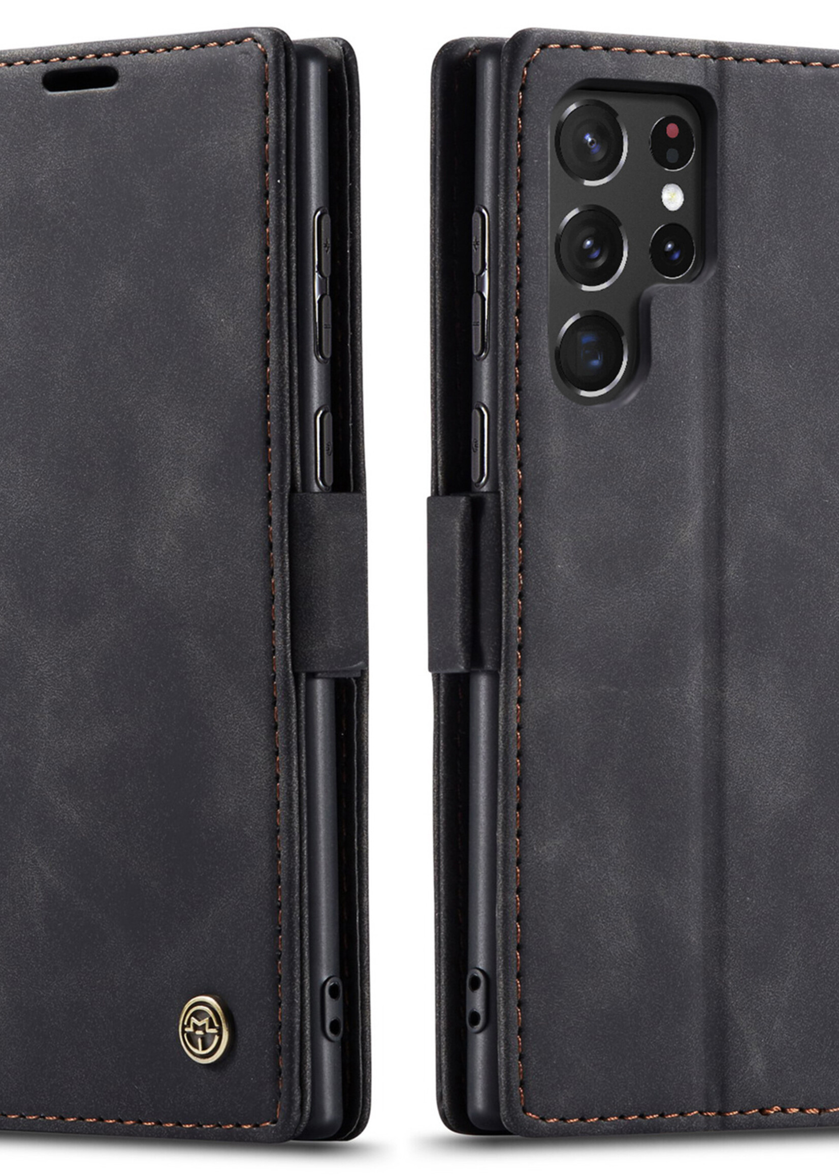 Samsung Coque dépliante Samsung Galaxy S22 Ultra Noir