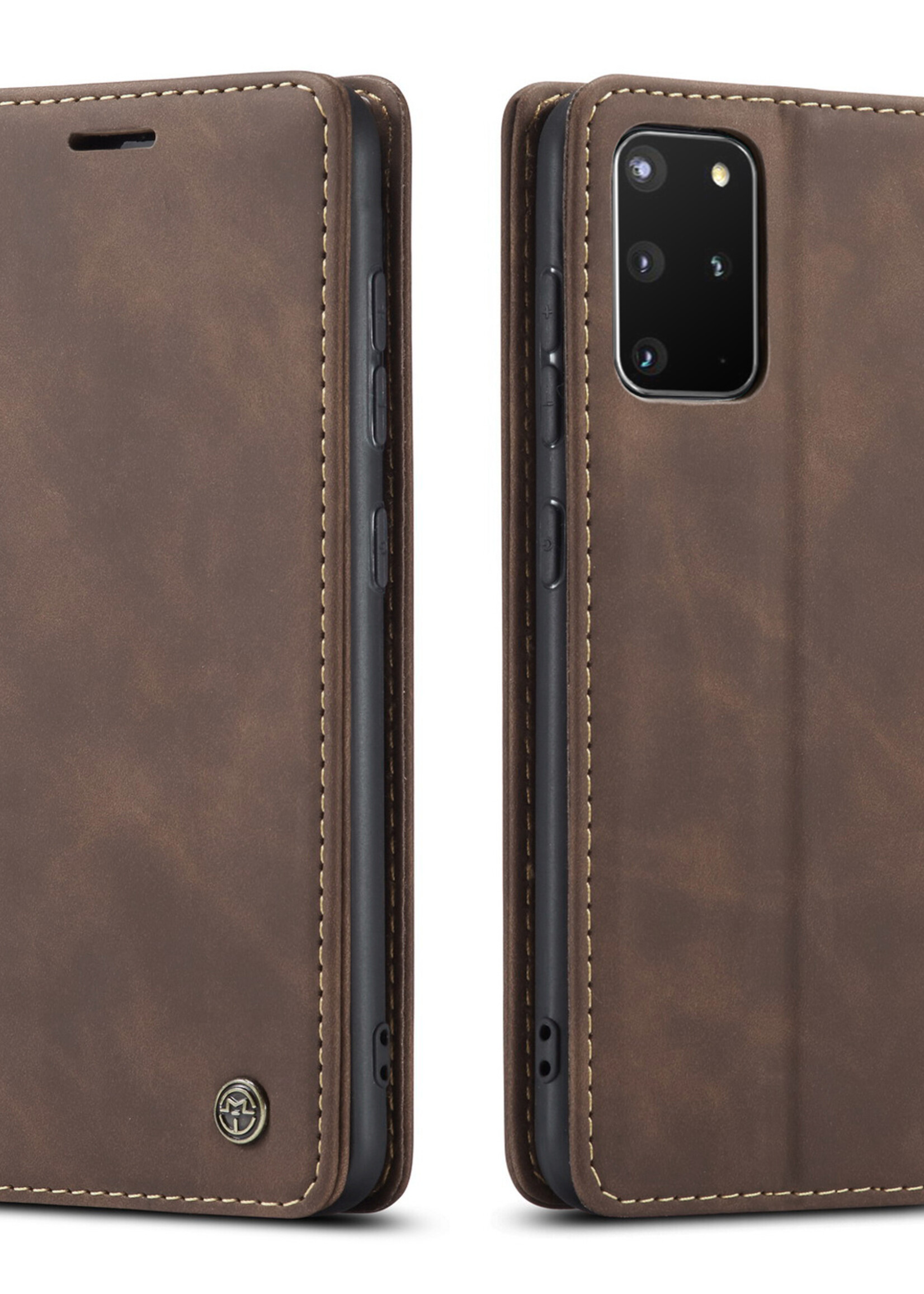 Samsung Coque dépliante Samsung Galaxy S20+/S20+ 5G Marron