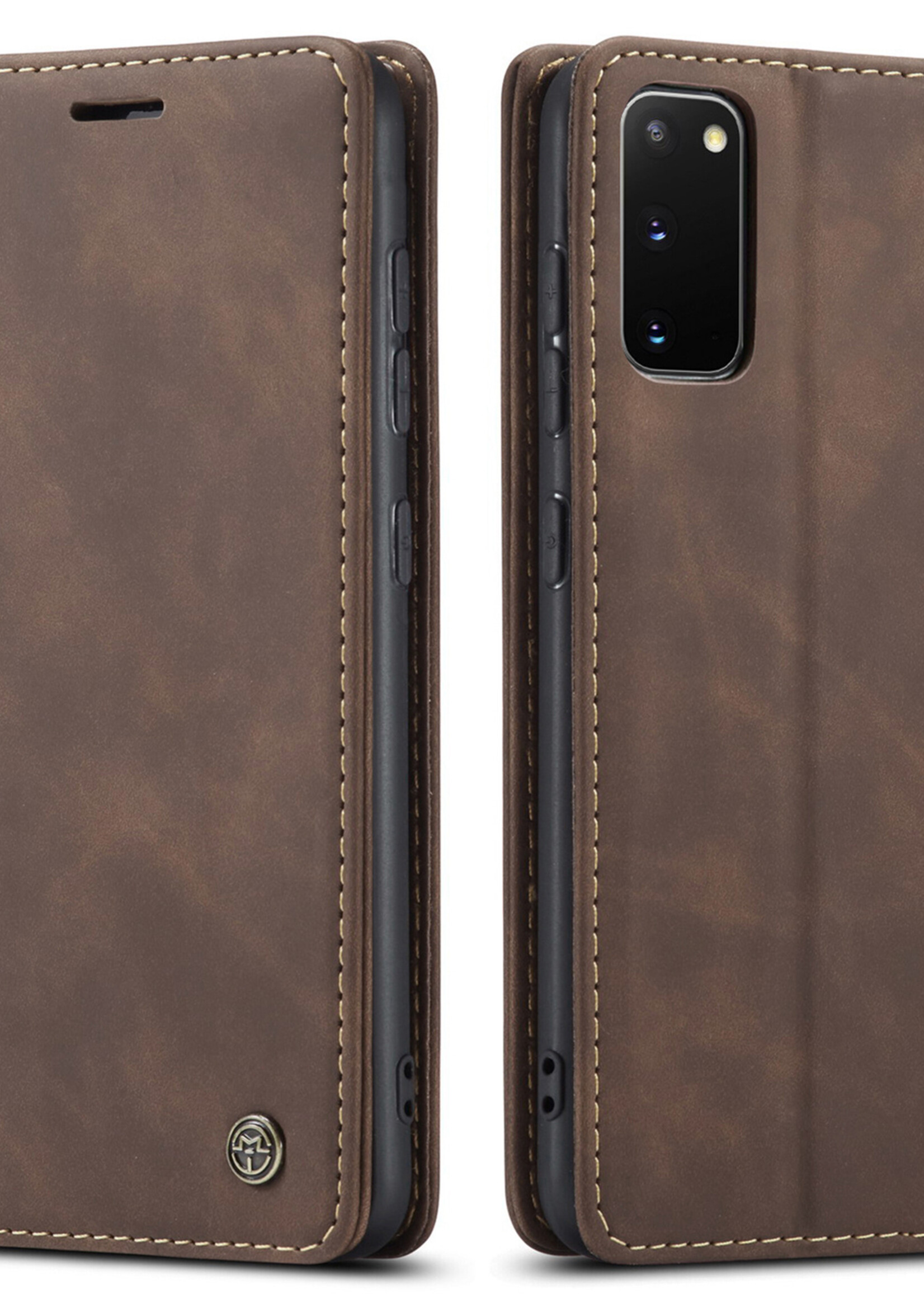 Samsung Coque dépliante Samsung Galaxy S20/S20 5G Marron