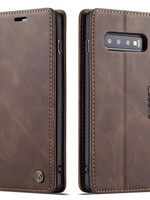 Samsung Coque dépliante Samsung Galaxy S10 5G Marron