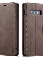 Samsung Coque dépliante Samsung Galaxy S10E Marron