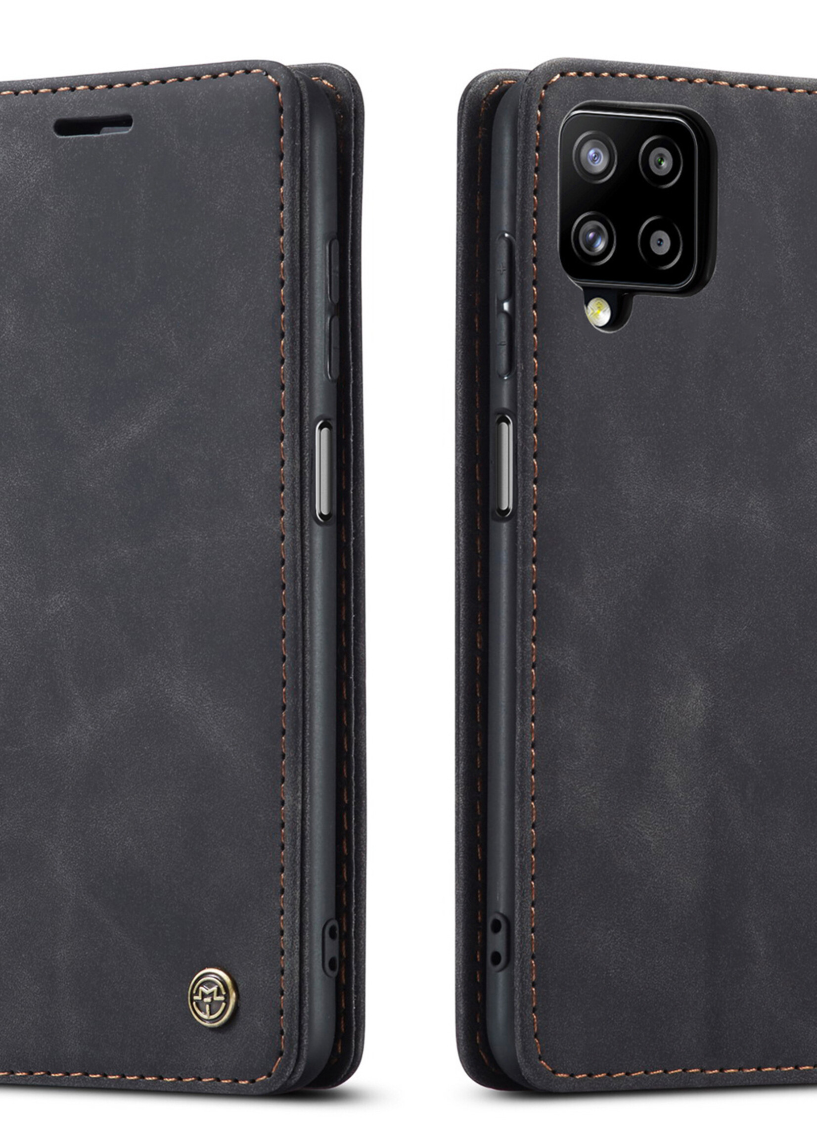 Samsung Coque dépliante Samsung Galaxy A12 / SM-A125 Noir