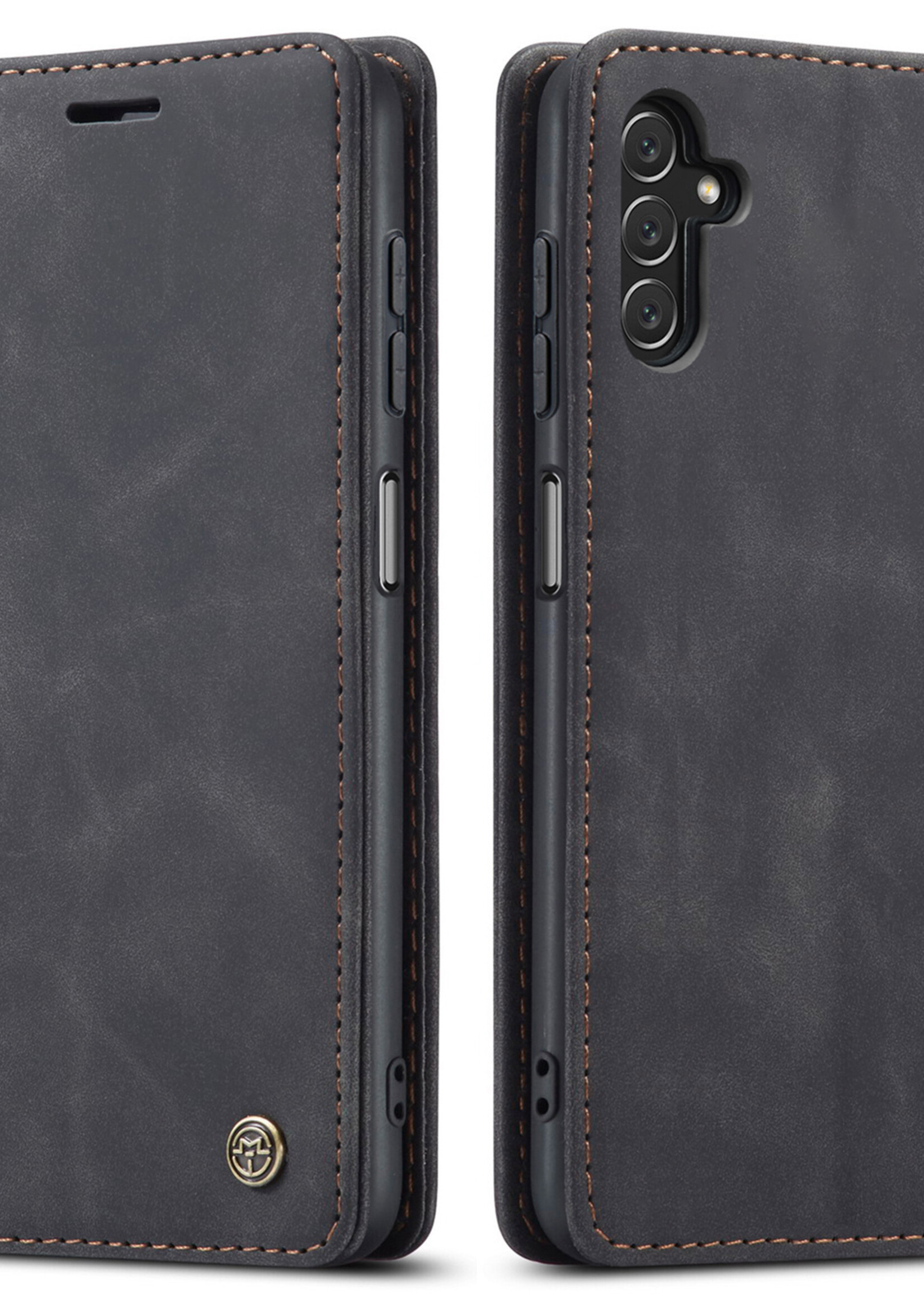 Samsung Coque dépliante Samsung Galaxy A14 4G SM-A145 / 5G SM-A146 Noir