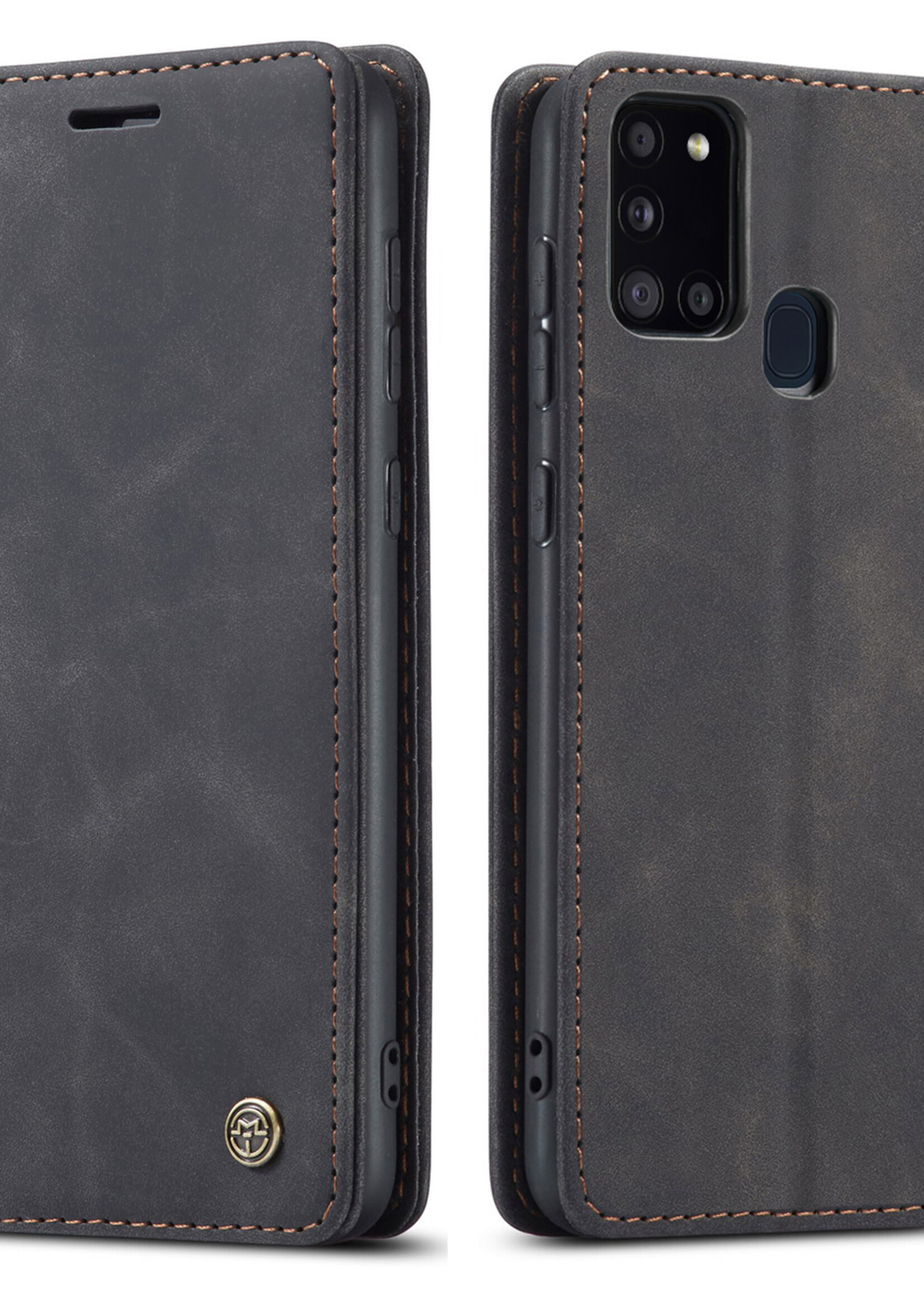 Samsung Coque dépliante Samsung Galaxy A21S / SM-A217 Noir