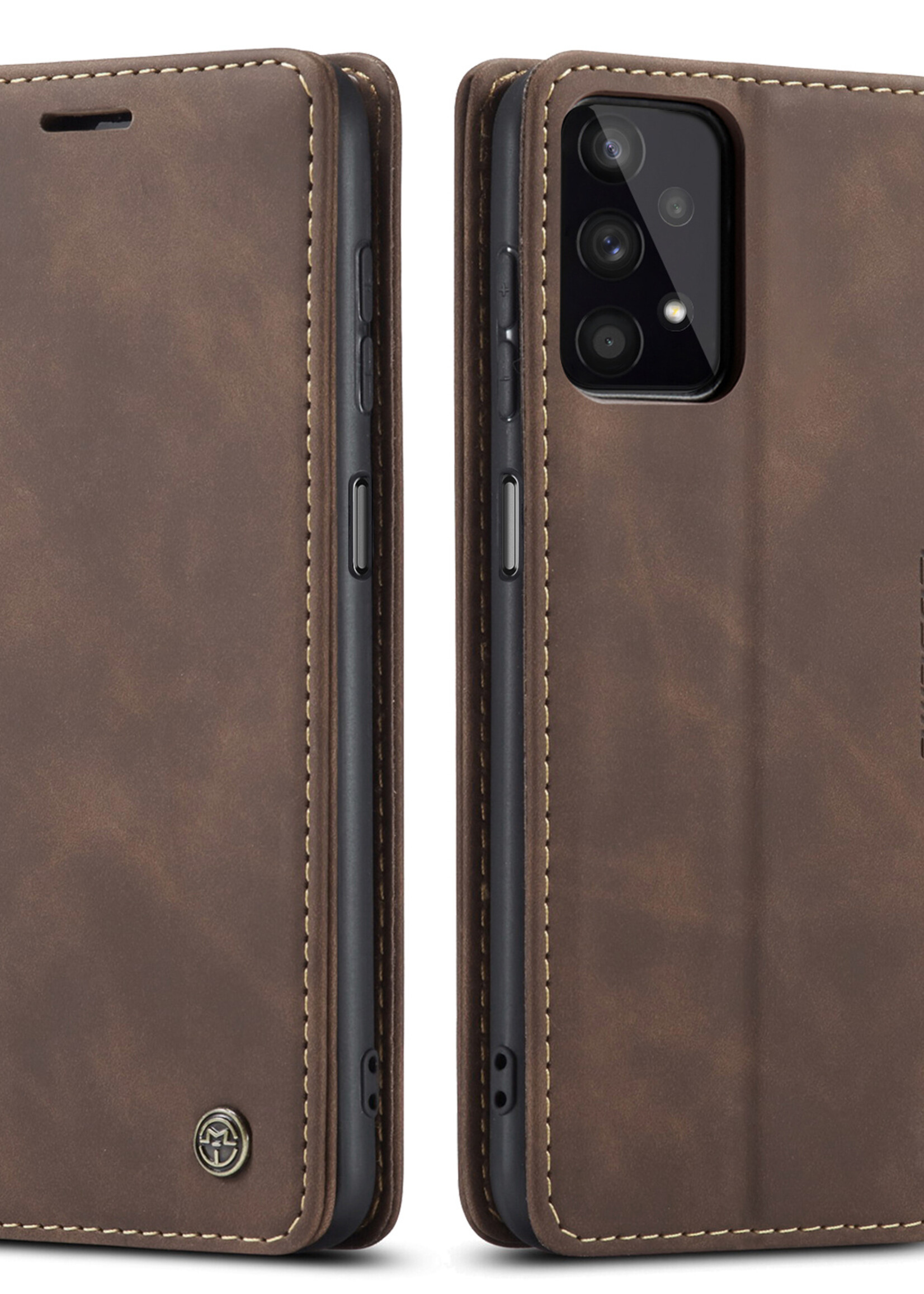Samsung Coque dépliante Samsung Galaxy A32 5G / SM-A326 Marron