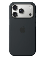 Apple Coque silicone colorée Apple iPhone 17 Pro / 18 Pro noir avec MagSafe