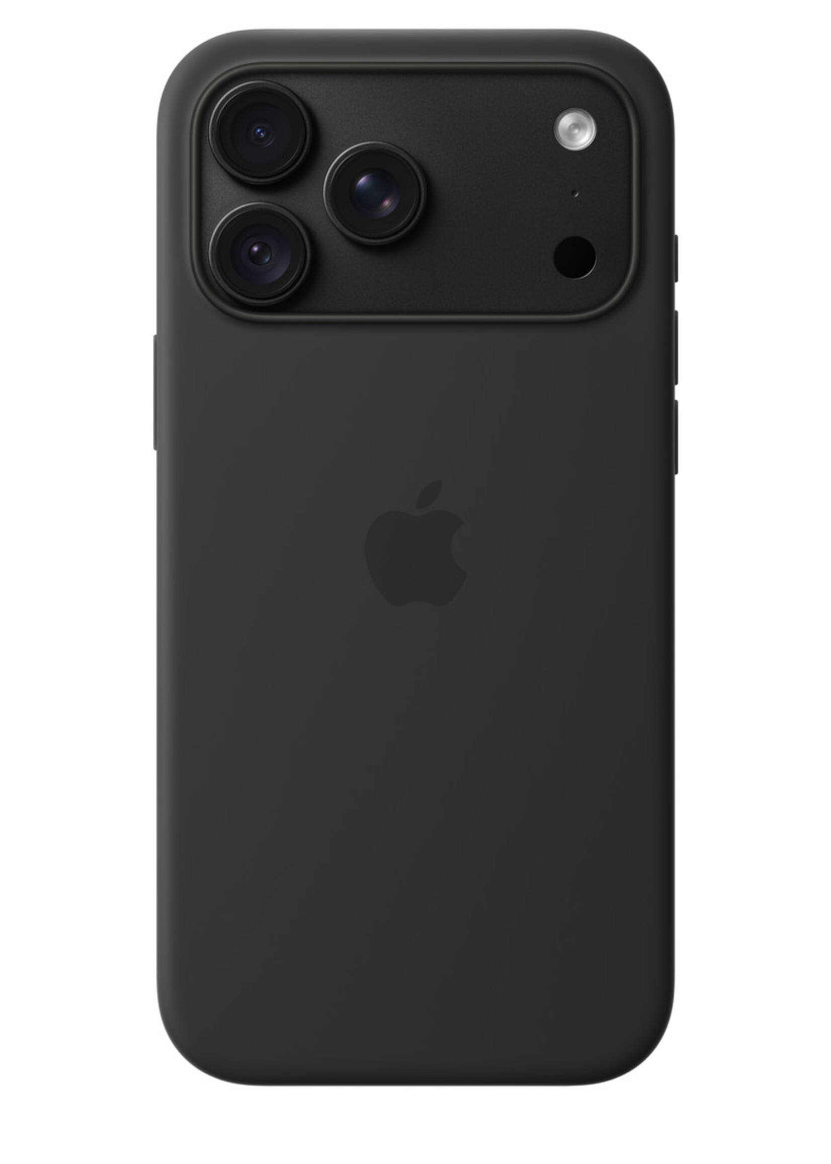 Apple Coque silicone colorée Apple iPhone 17 Pro Max / 18 Pro Max Noir avec MagSafe