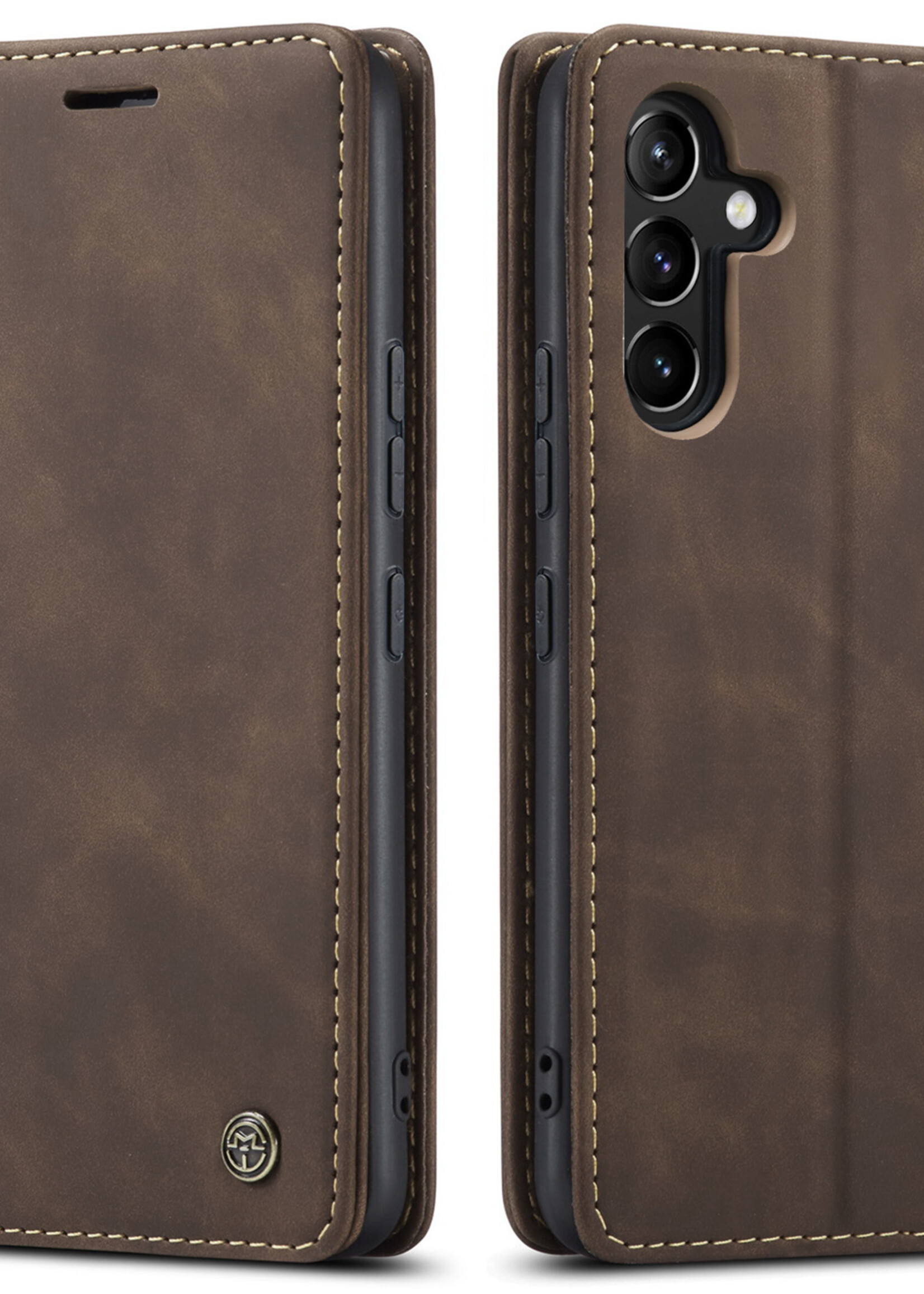 Samsung Coque dépliante Samsung Galaxy A54 5G / SM-A546 Marron