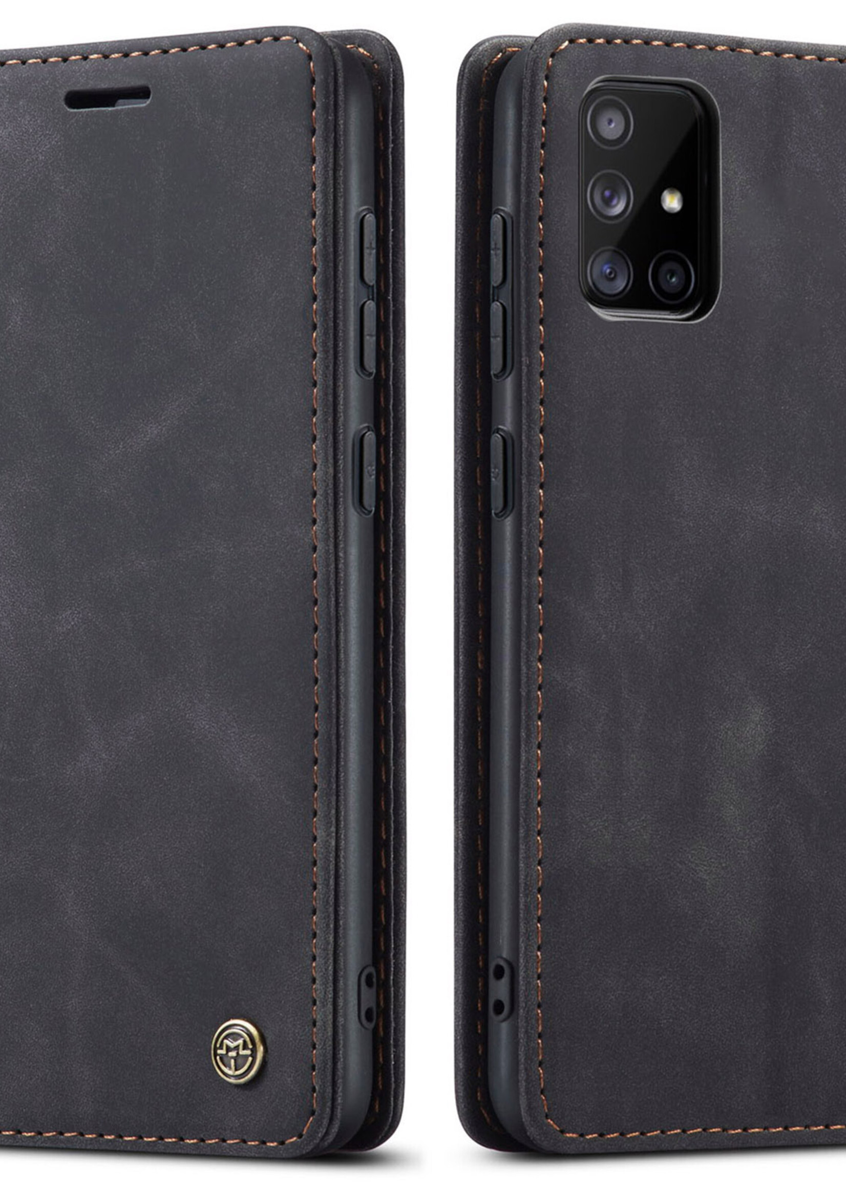 Samsung Coque dépliante Samsung Galaxy A71 / SM-A715 Noir