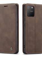 Samsung Coque dépliante Samsung Galaxy S10 Lite Marron