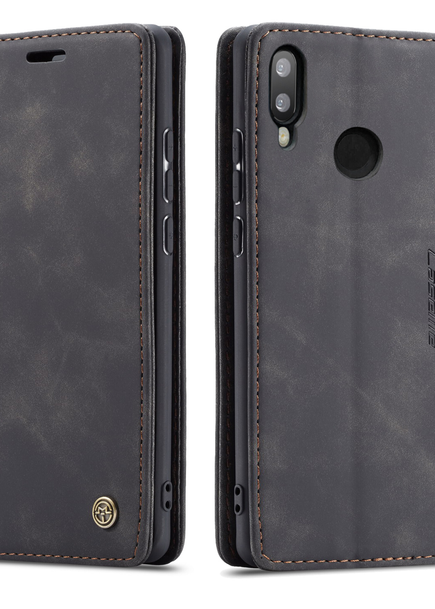 Huawei Coque dépliante Huawei P20 Lite 2018 Noir