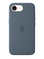 Apple Coque silicone colorée Apple iPhone 16e/17e Bleu